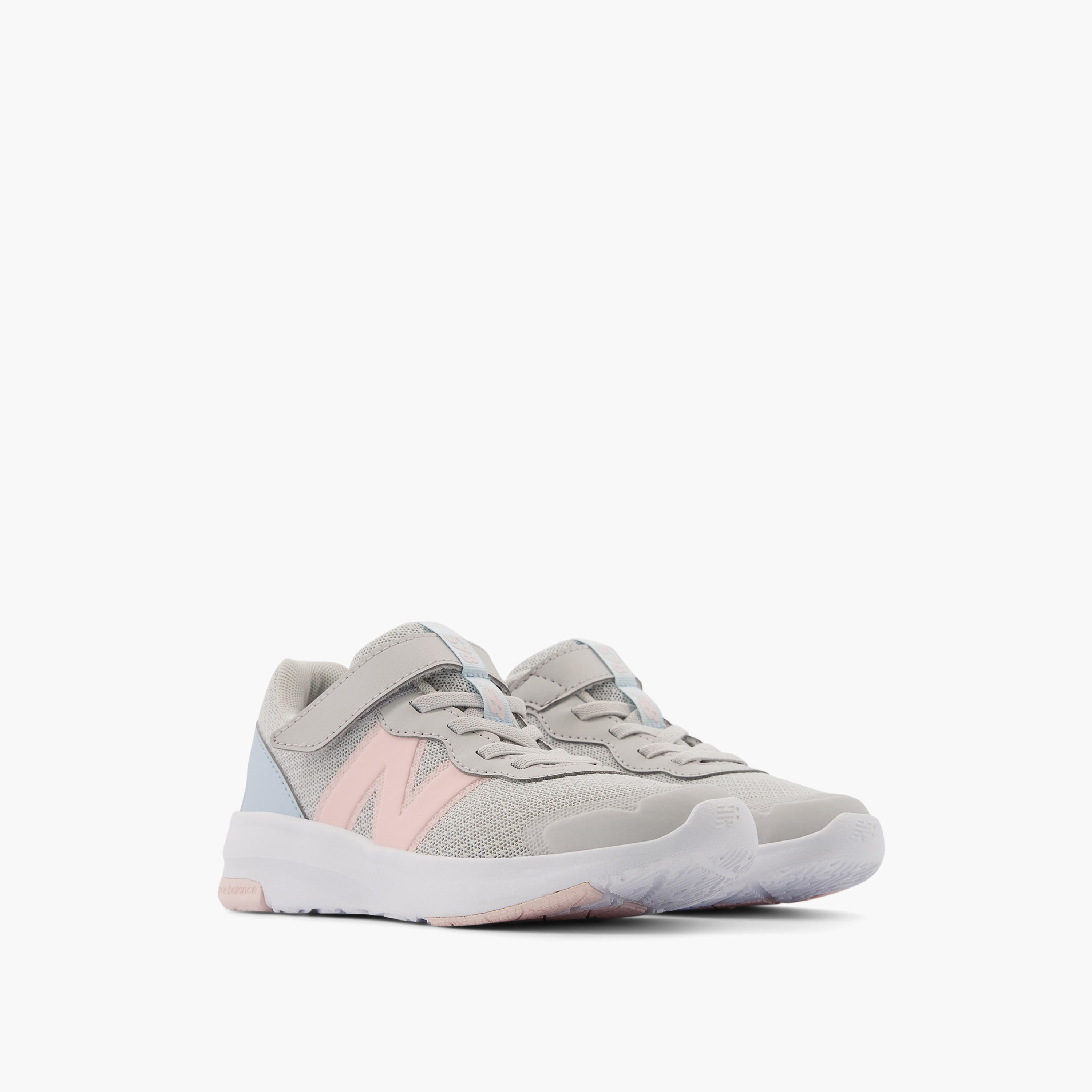 New Balance Girls' Logo Detail Sports Shoes with Hook and Loop Closure-girls-shoes-sports-image-6