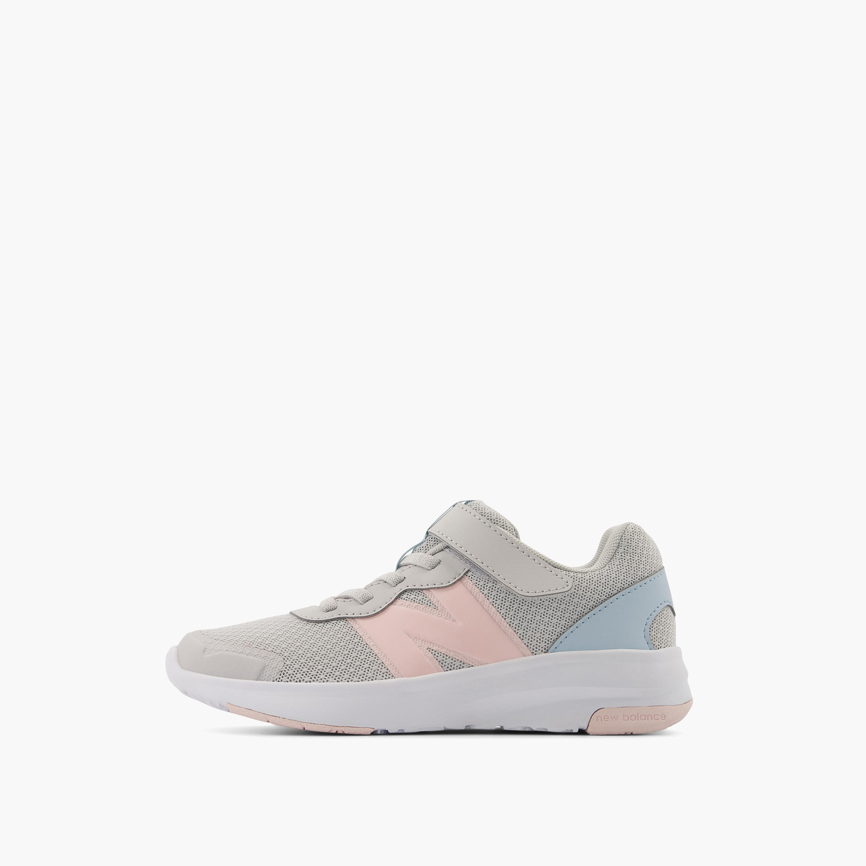New Balance Girls' Logo Detail Sports Shoes with Hook and Loop Closure-girls-shoes-sports-image-9