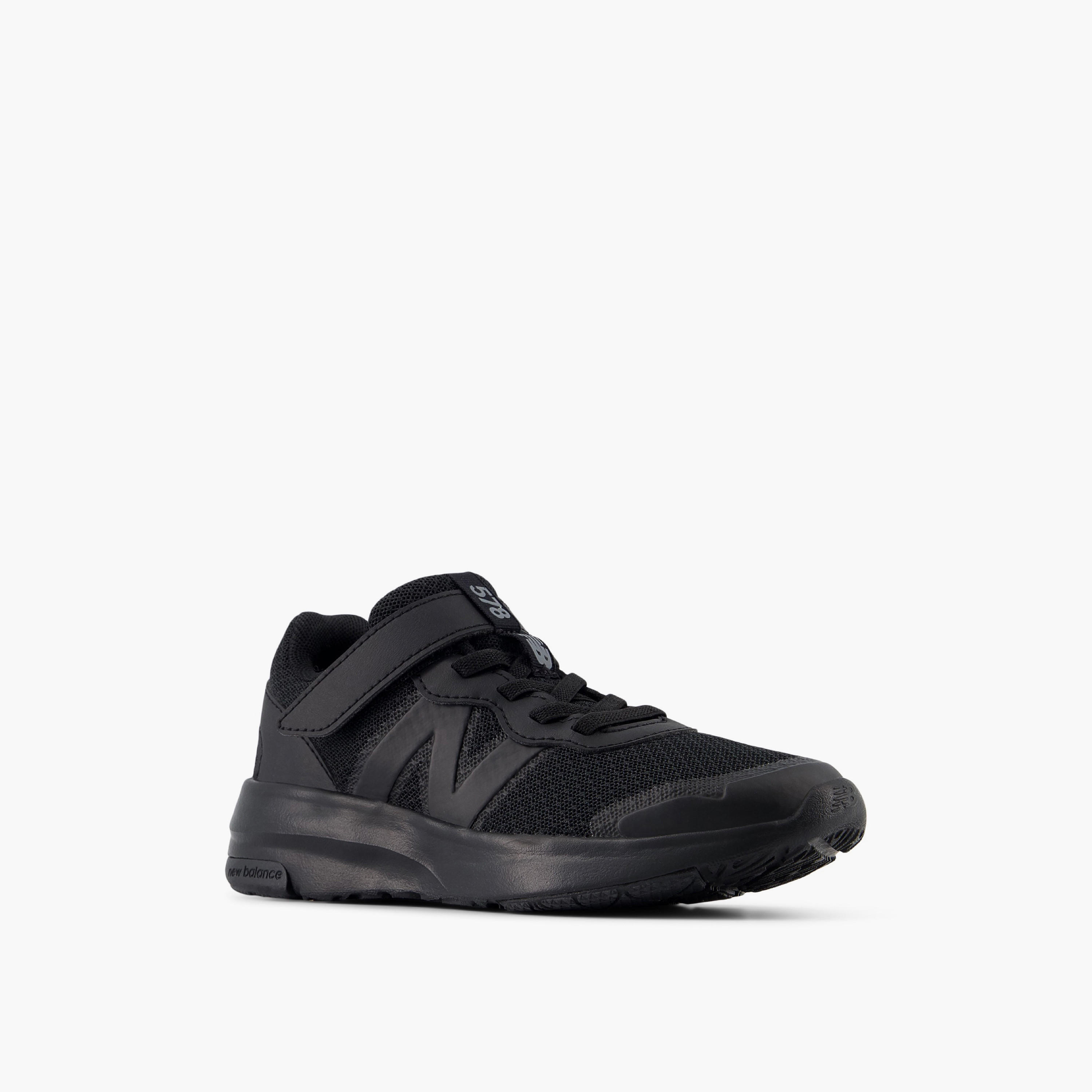 New Balance Boys' Panelled School Shoes with Hook and Loop Closure- PT578BB-M-boys-shoes-schoolshoes-image-2
