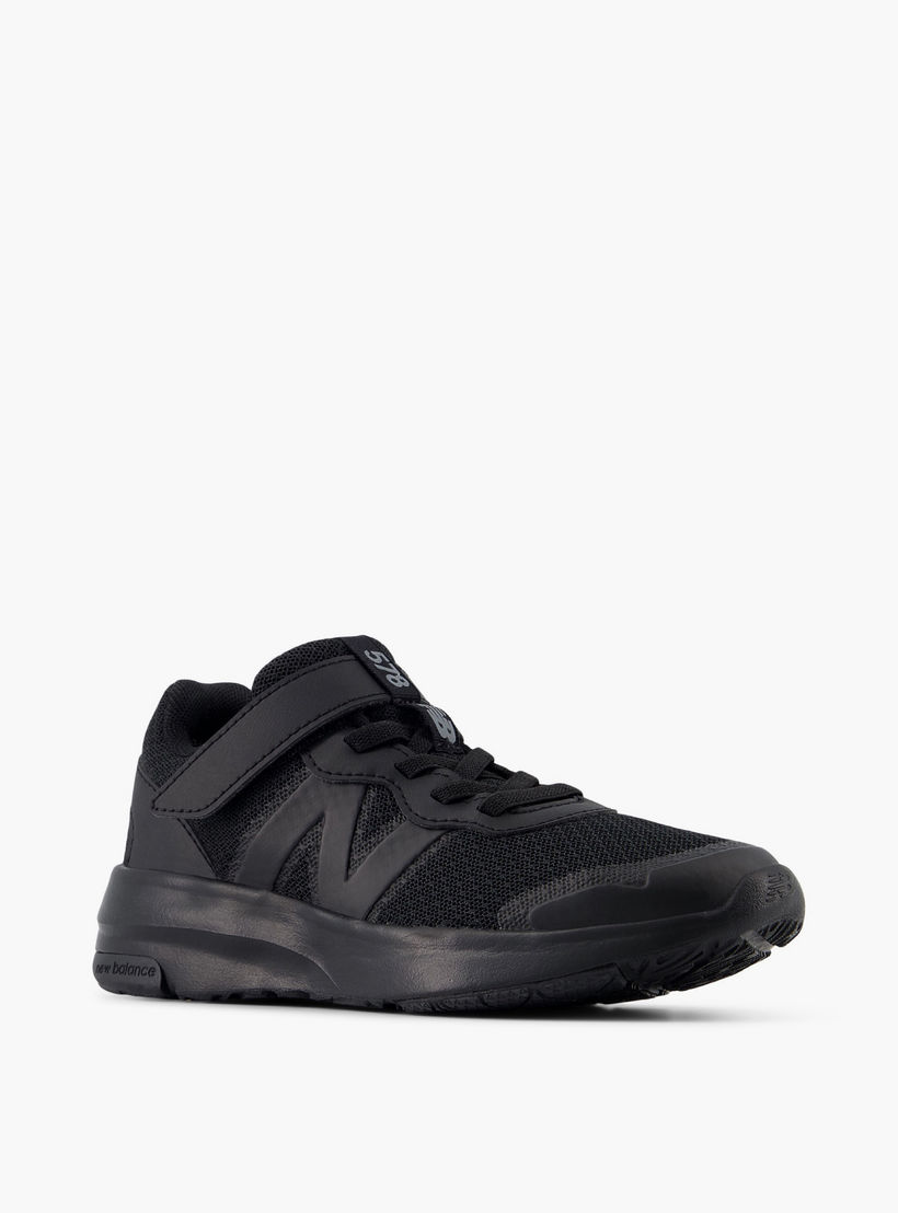 New Balance Boys' Panelled School Shoes with Hook and Loop Closure- PT578BB-M-boys-shoes-schoolshoes-image-2