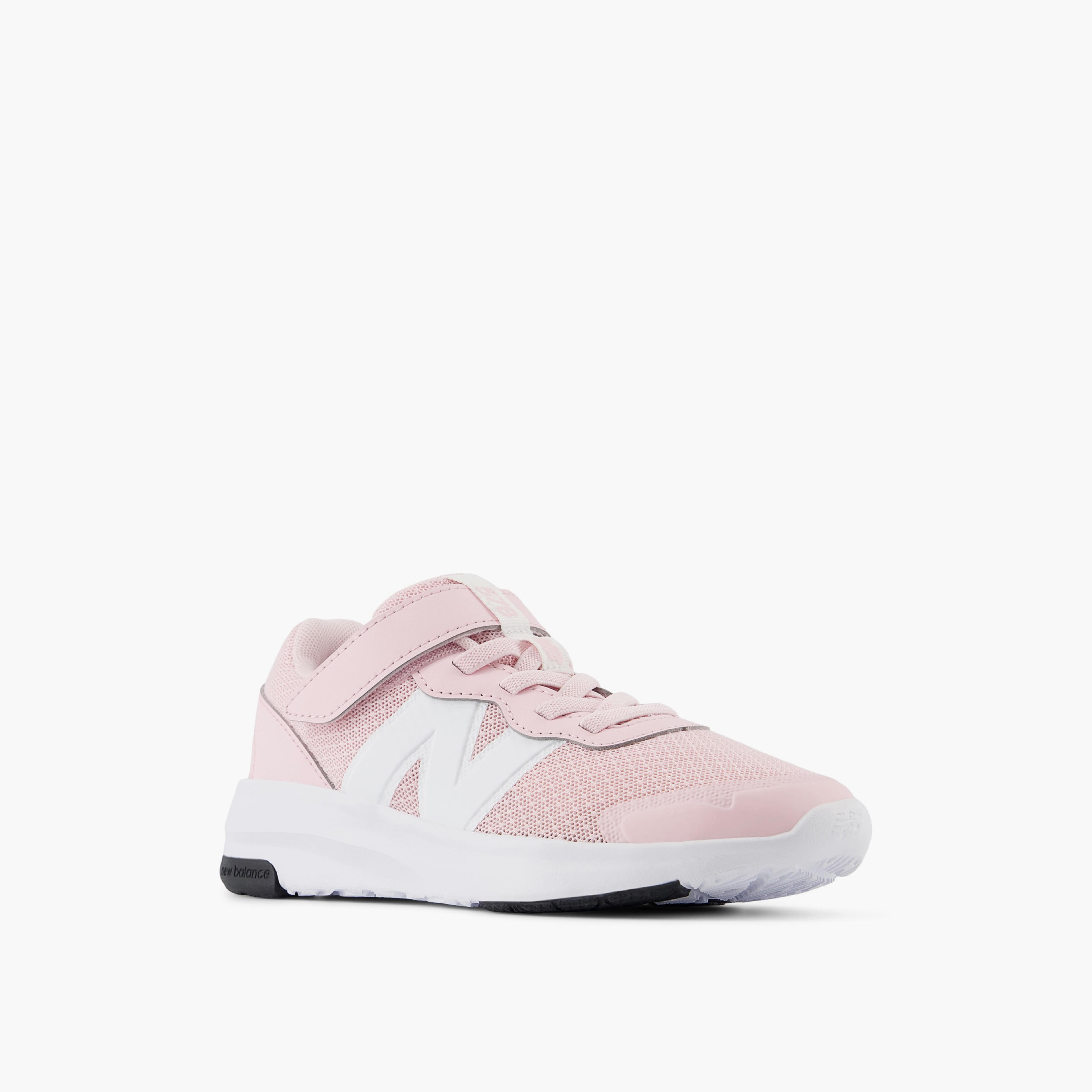 New Balance Girls' Panelled Sports Shoes with Hook and Loop Closure - PT578PK-M-girls-shoes-sports-image-2