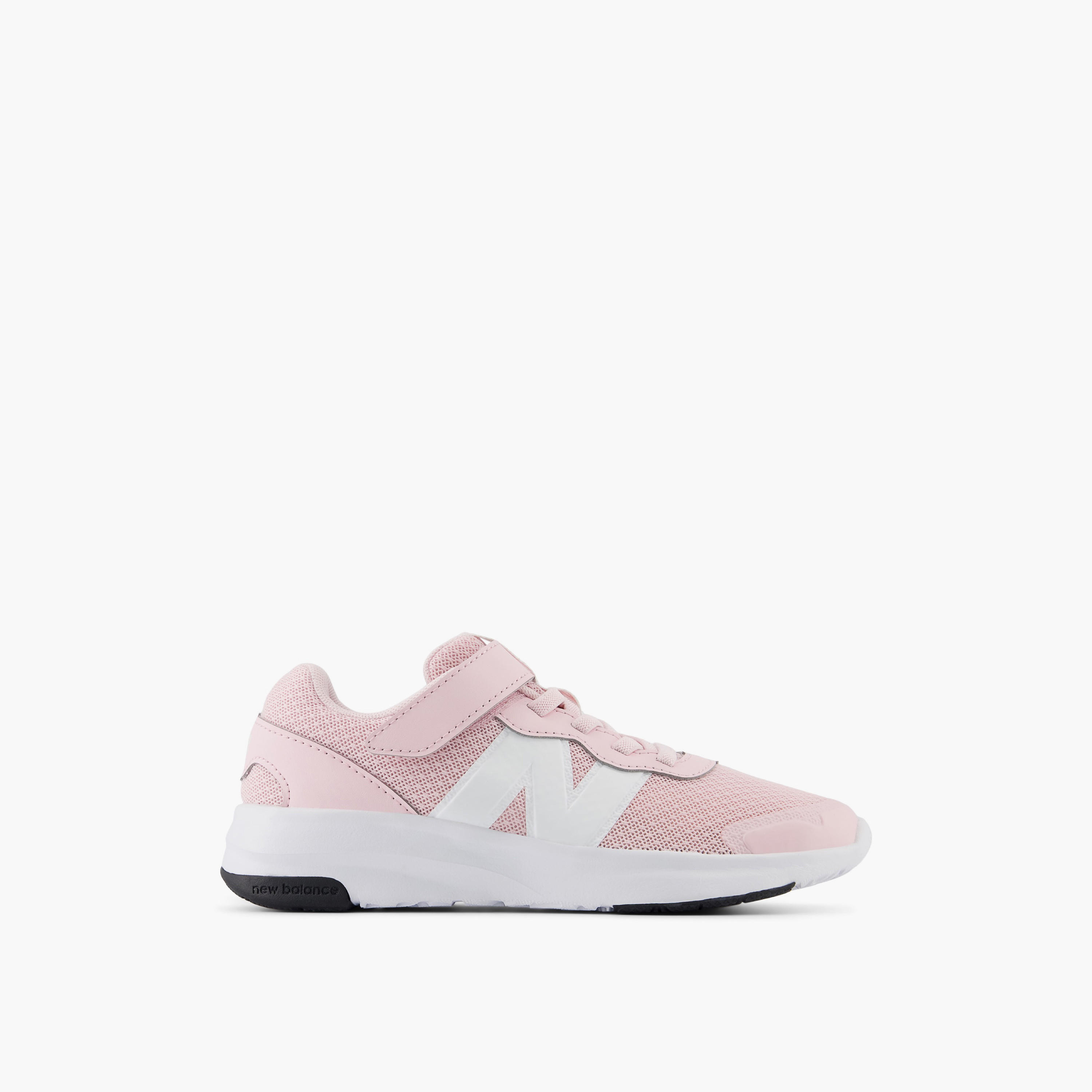New Balance Girls' Panelled Sports Shoes with Hook and Loop Closure - PT578PK-M-girls-shoes-sports-image-3