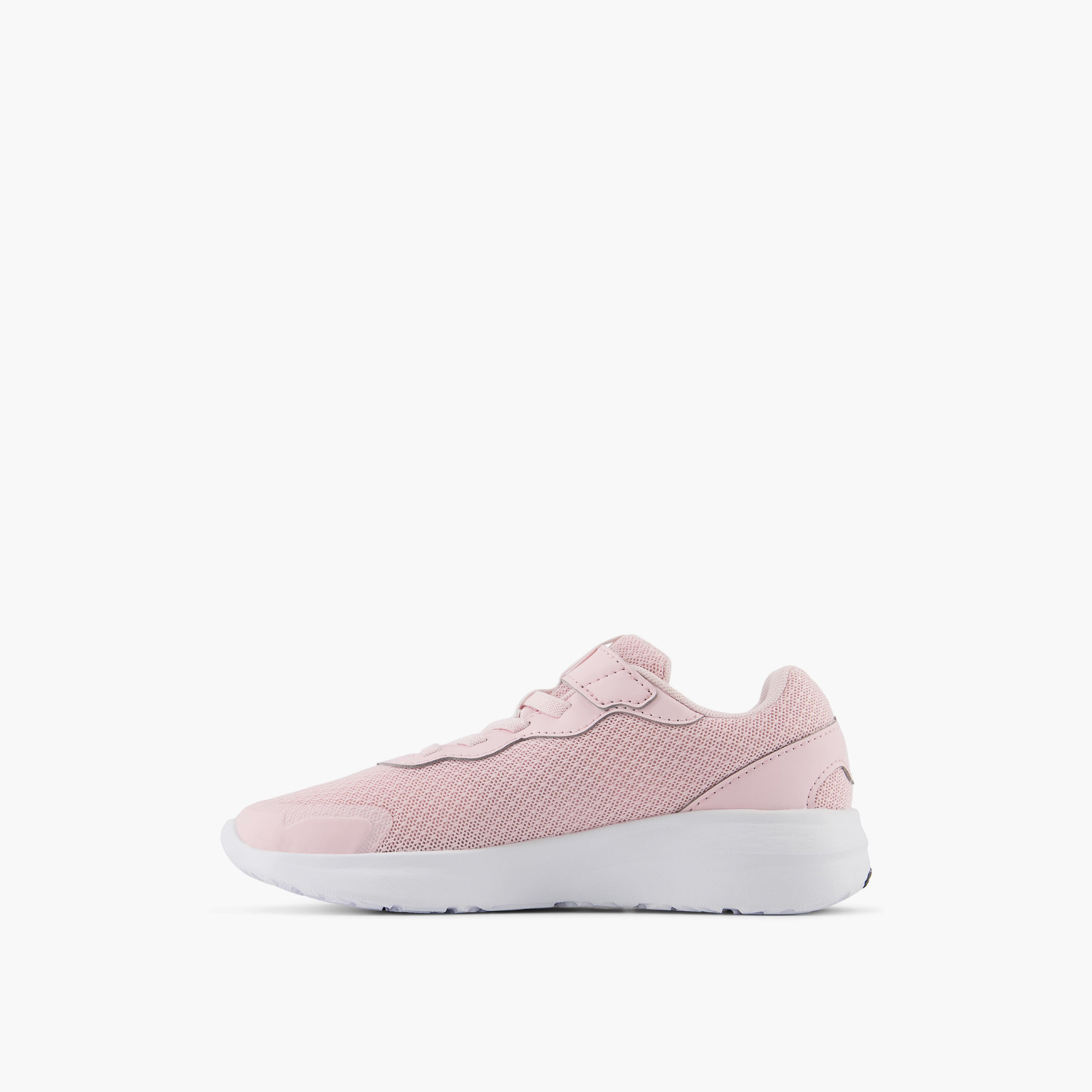 New Balance Girls' Panelled Sports Shoes with Hook and Loop Closure - PT578PK-M-girls-shoes-sports-image-4