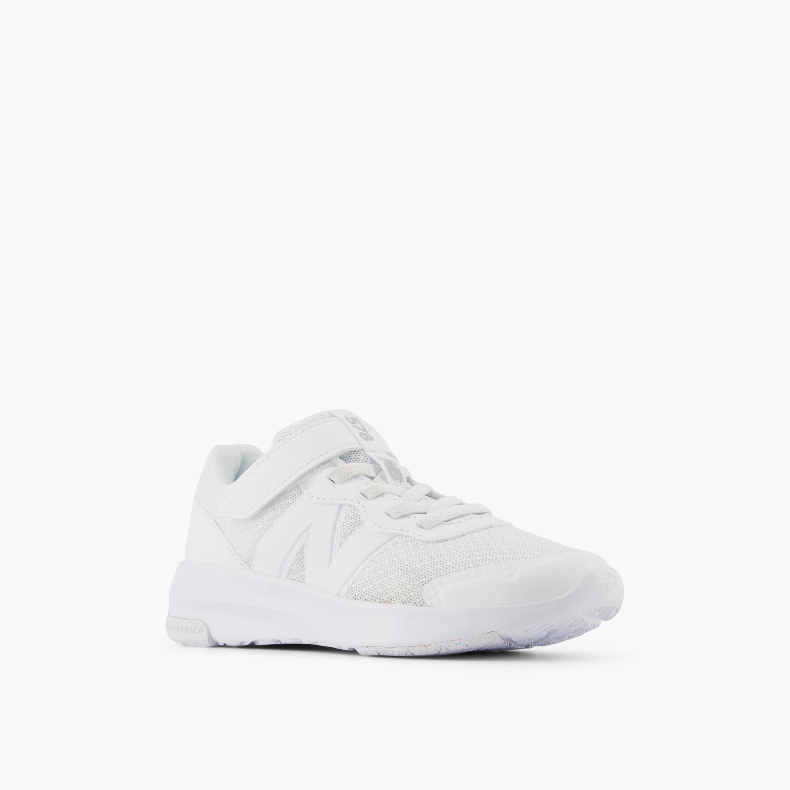 New Balance Kids' Panelled School Shoes with Hook and Loop Closure - PT578WW-M-girls-shoes-schoolshoes-image-1