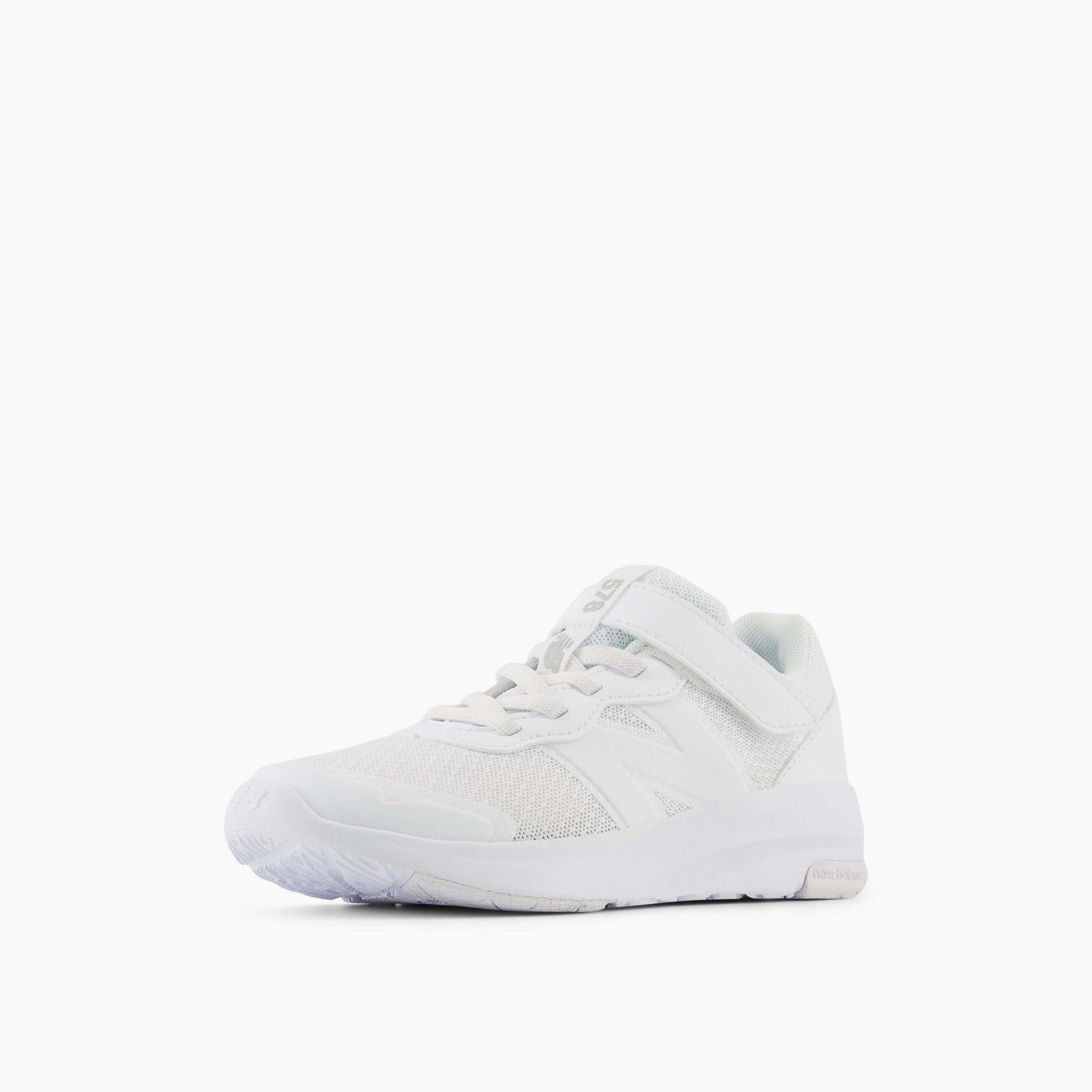 New Balance Kids' Panelled School Shoes with Hook and Loop Closure - PT578WW-M-girls-shoes-schoolshoes-image-3