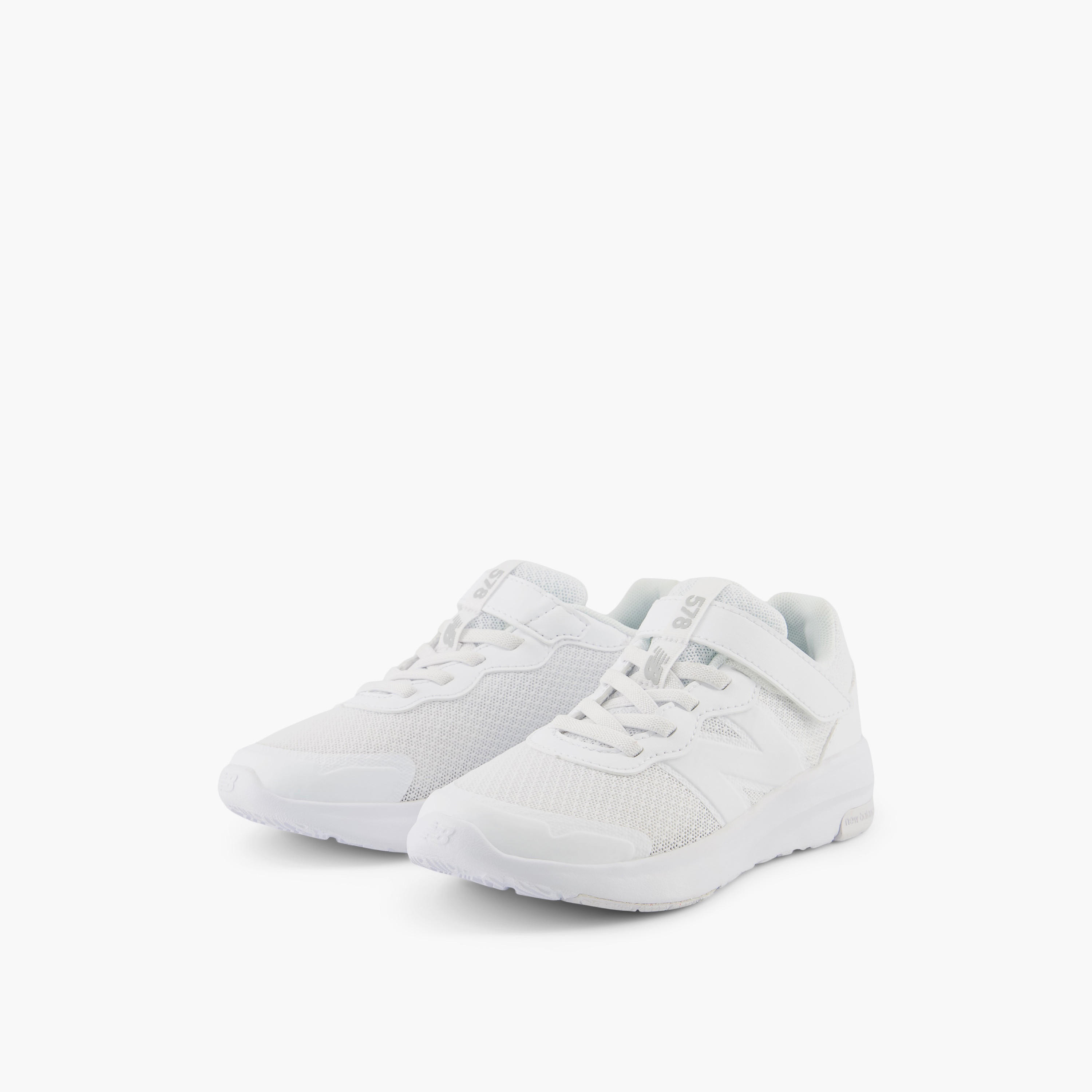 New Balance Kids' Panelled School Shoes with Hook and Loop Closure - PT578WW-M-girls-shoes-schoolshoes-image-5
