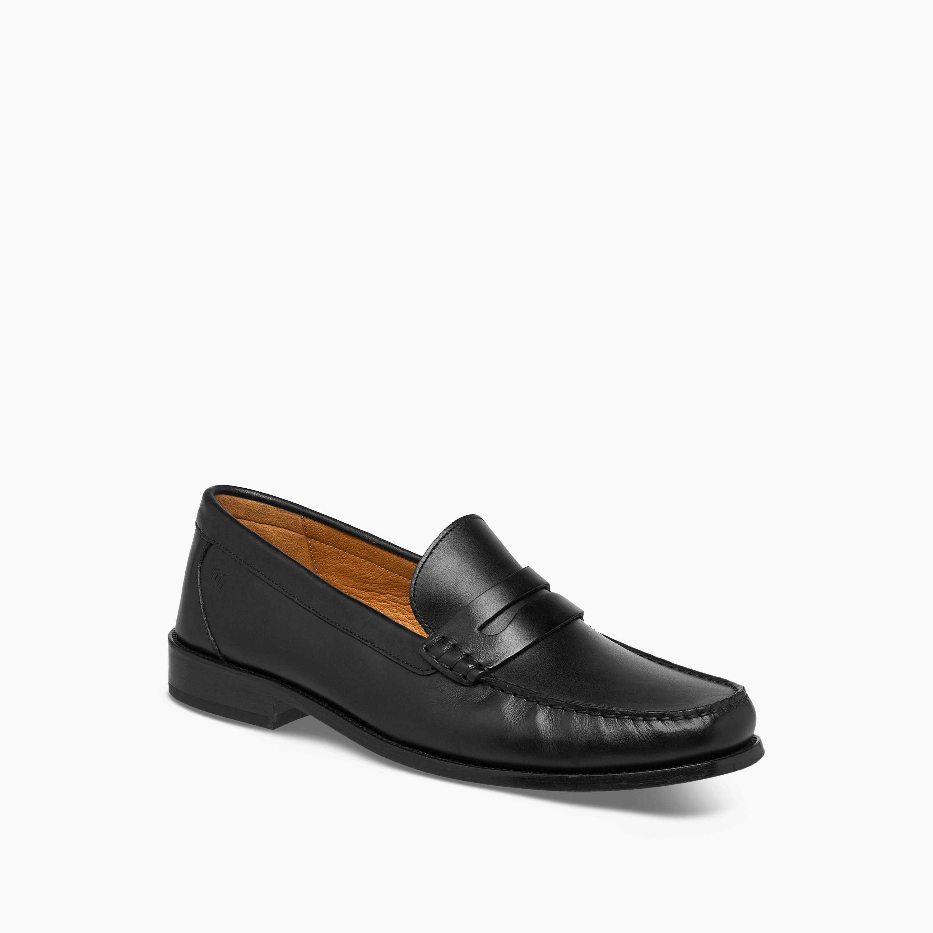 Duchini Men Leather Solid Slip-On Moccasins-men-shoes-loafersandmoccasins-image-2