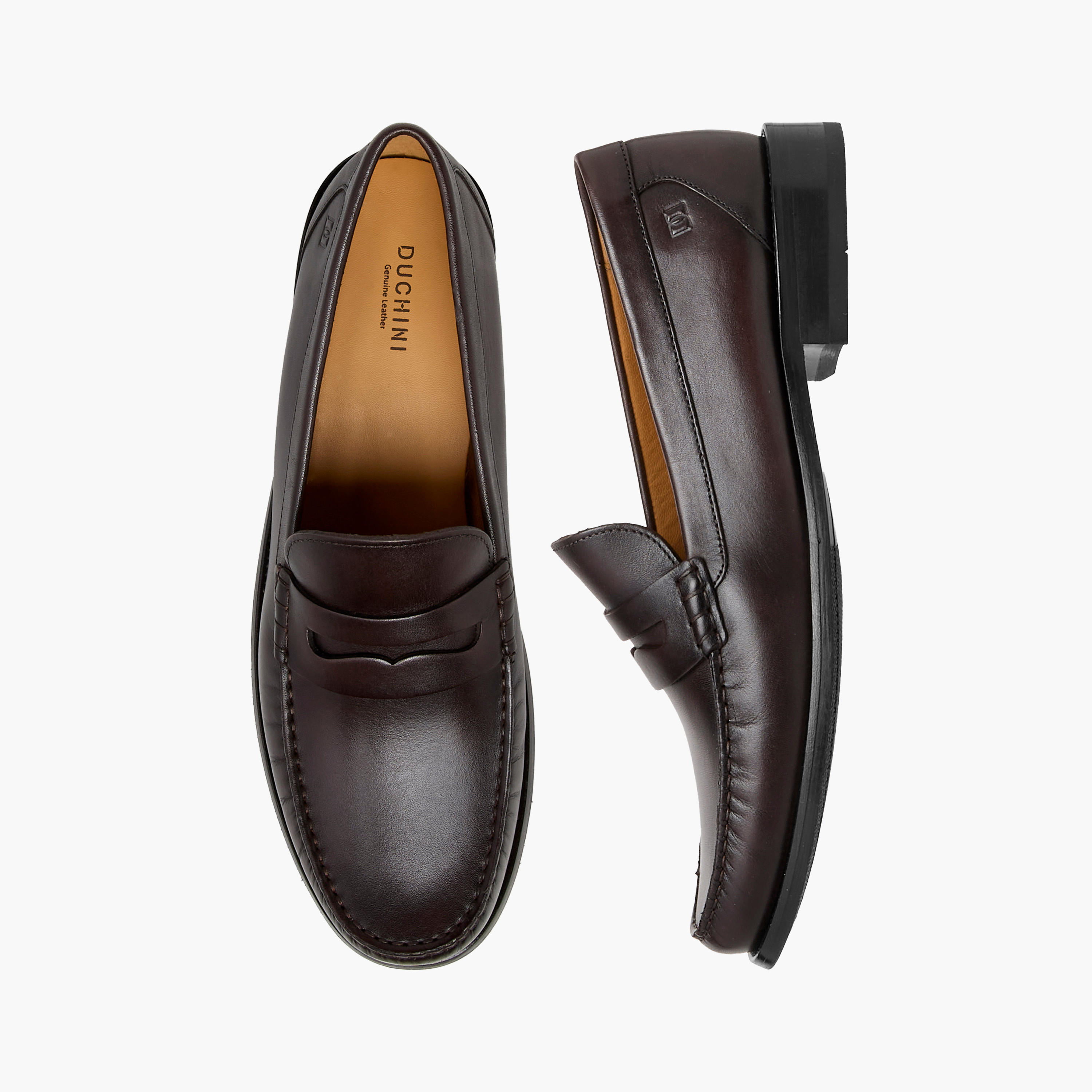 حذاء موكاسين جلد سادة سهل الارتداء للرجال من دوتشيني-men-shoes-loafersandmoccasins-image-5