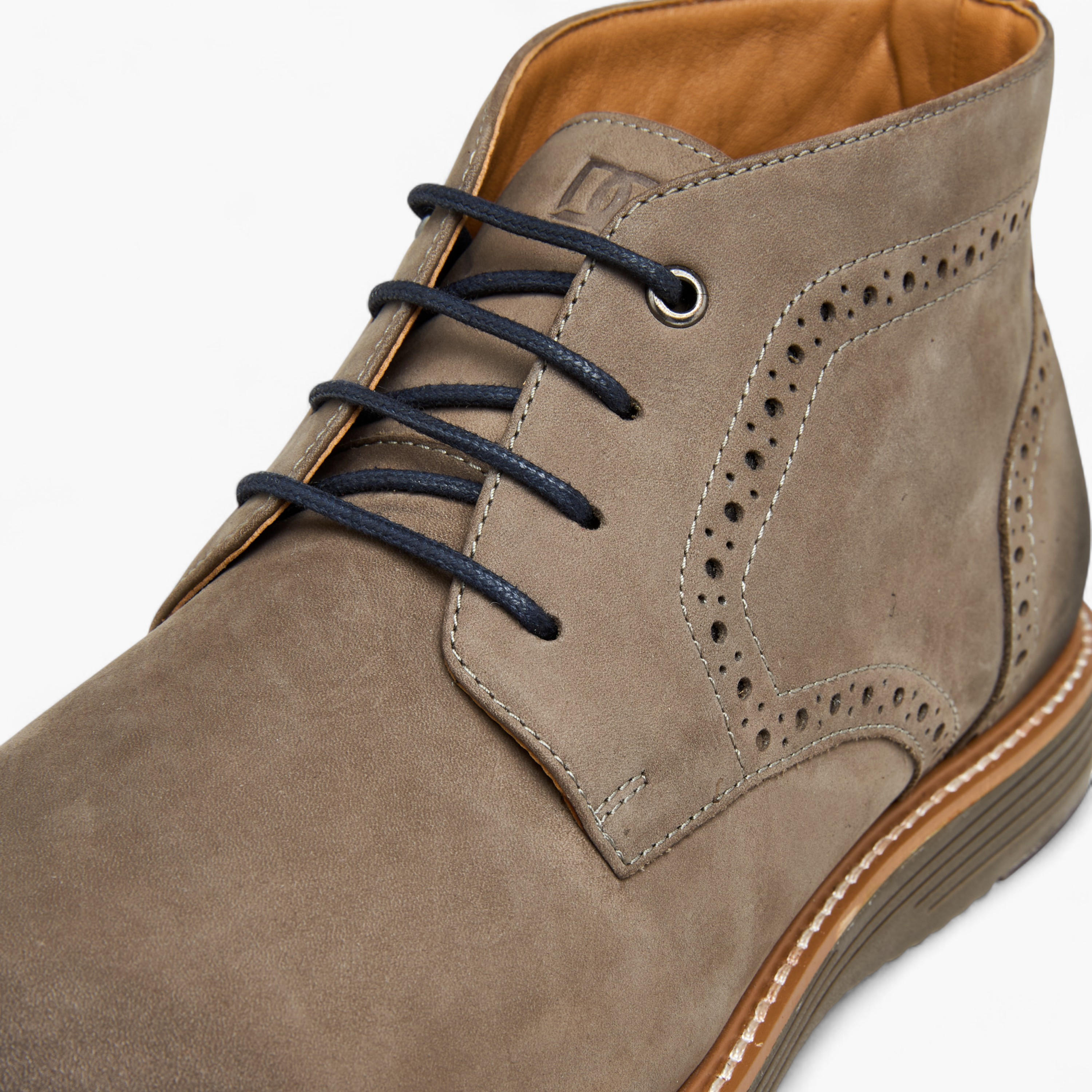 أبوت جلد سادة برباط للرجال من دوتشيني-men-shoes-boots-image-4