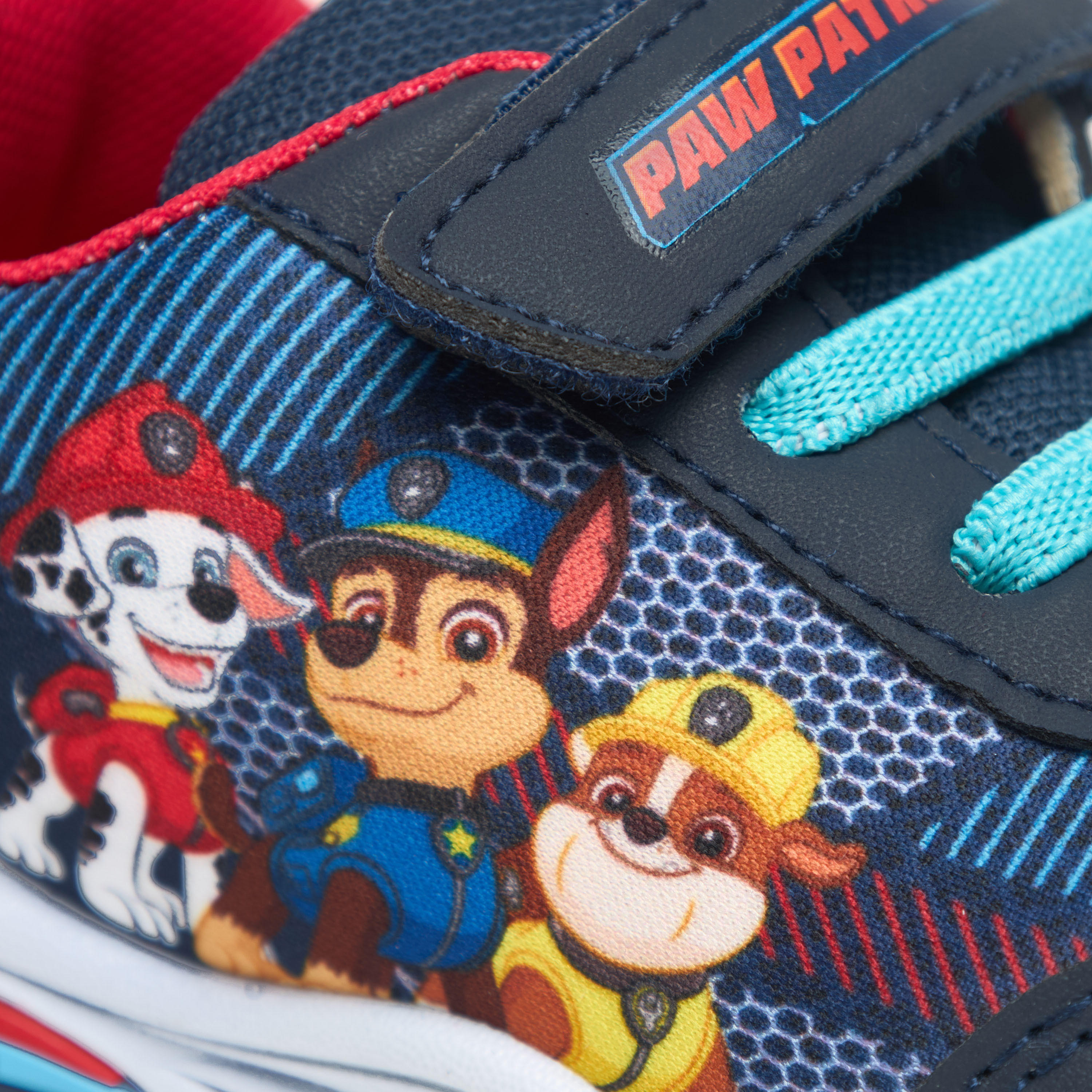 Paw Patrol Print Sneakers with Hook and Loop Closure-boys-shoes-sneakers-image-4