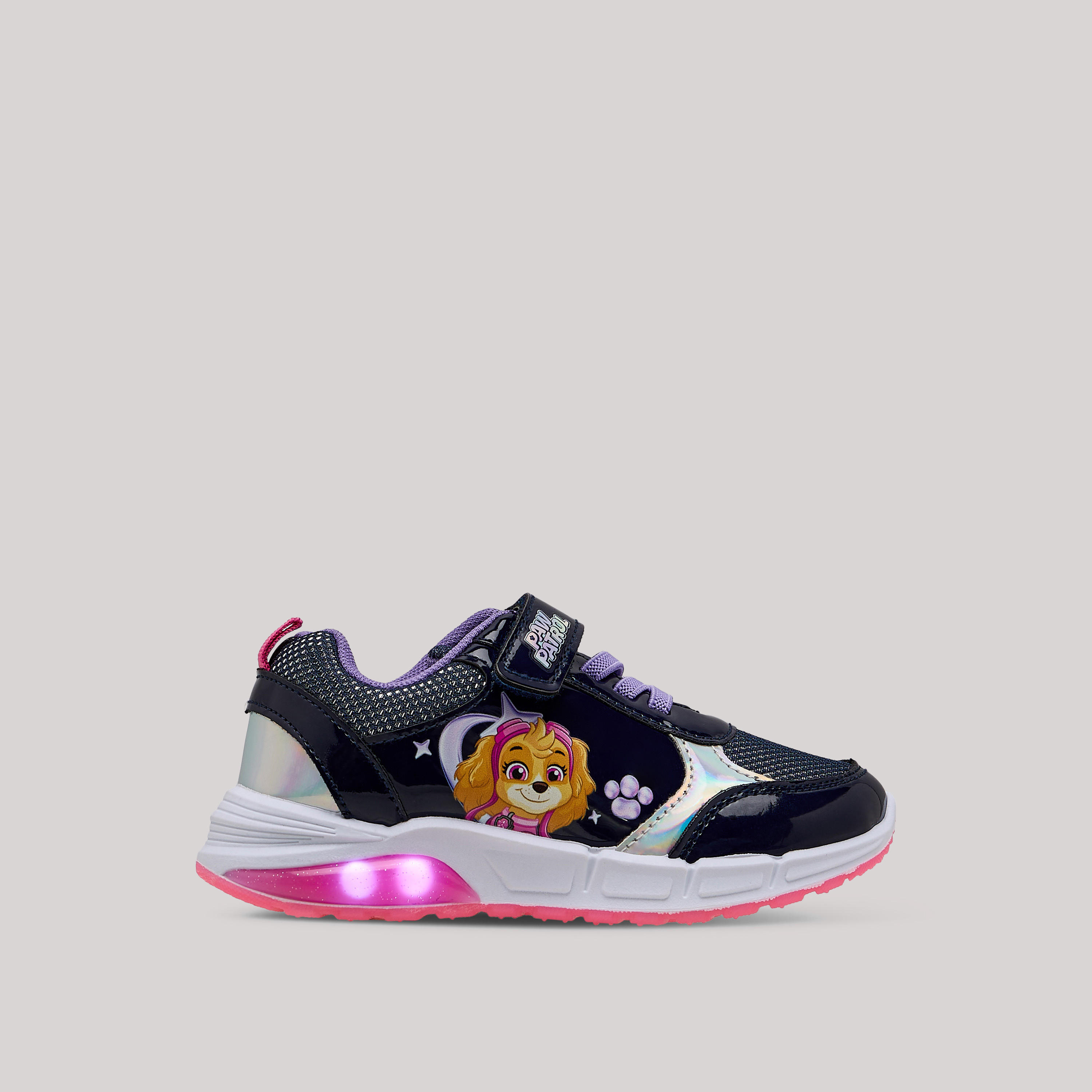 Paw Patrol Skye Print Light-Up Sneakers with Hook and Loop Closure-girls-shoes-sneakers-image-4