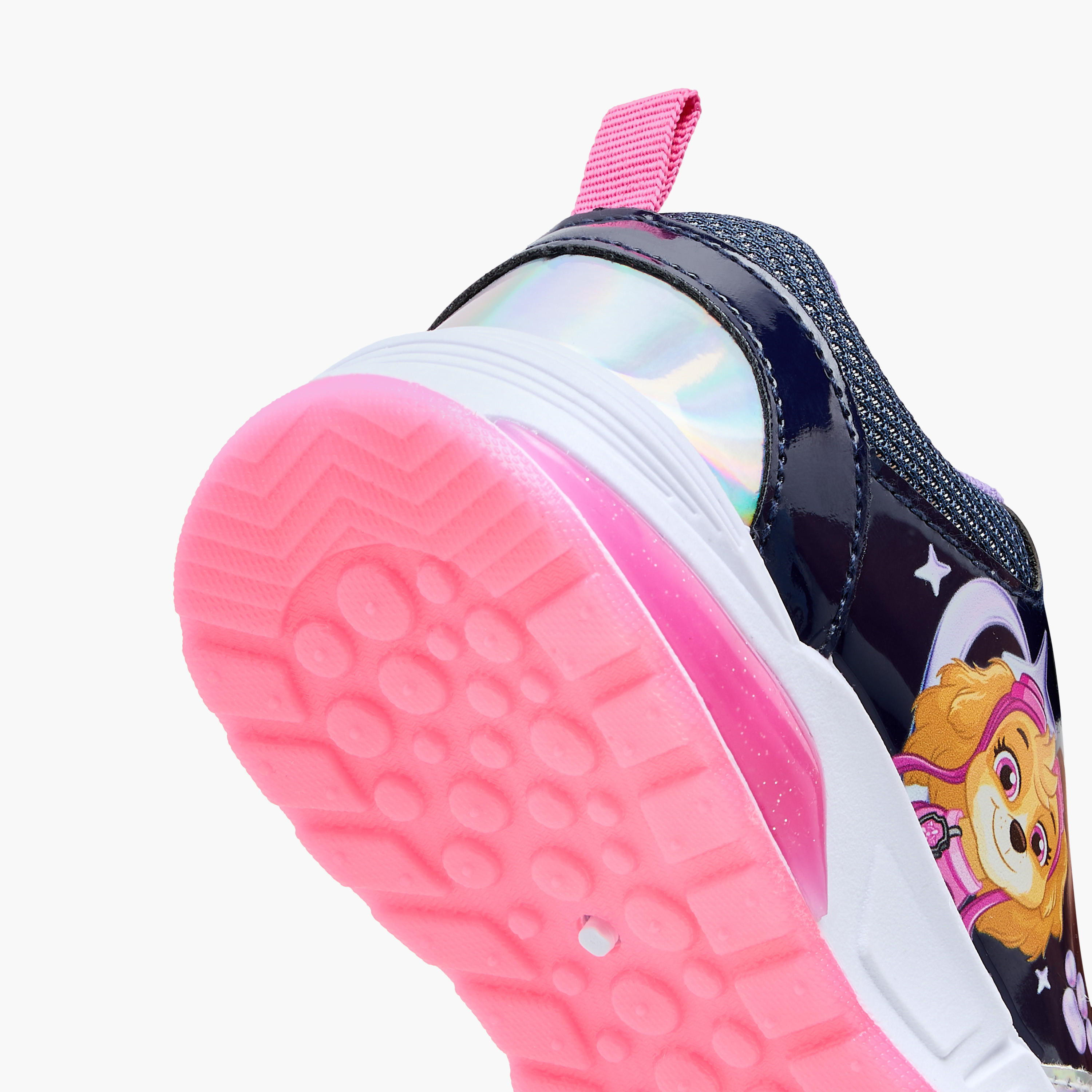Paw Patrol Skye Print Light-Up Sneakers with Hook and Loop Closure-girls-shoes-sneakers-image-6