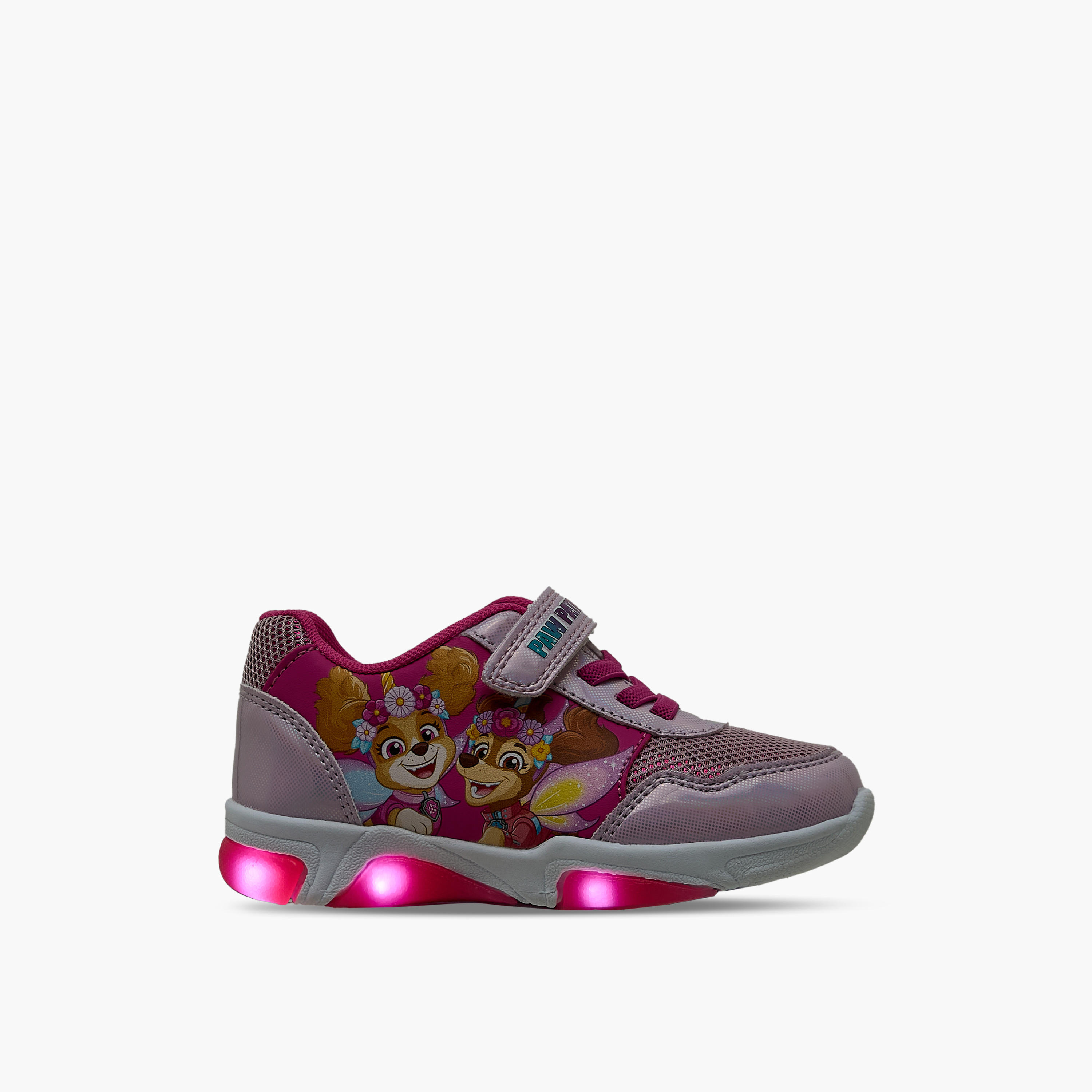 Paw Patrol Girls Hook & Loop Light-Up Sneakers-girls-shoes-sneakers-image-6