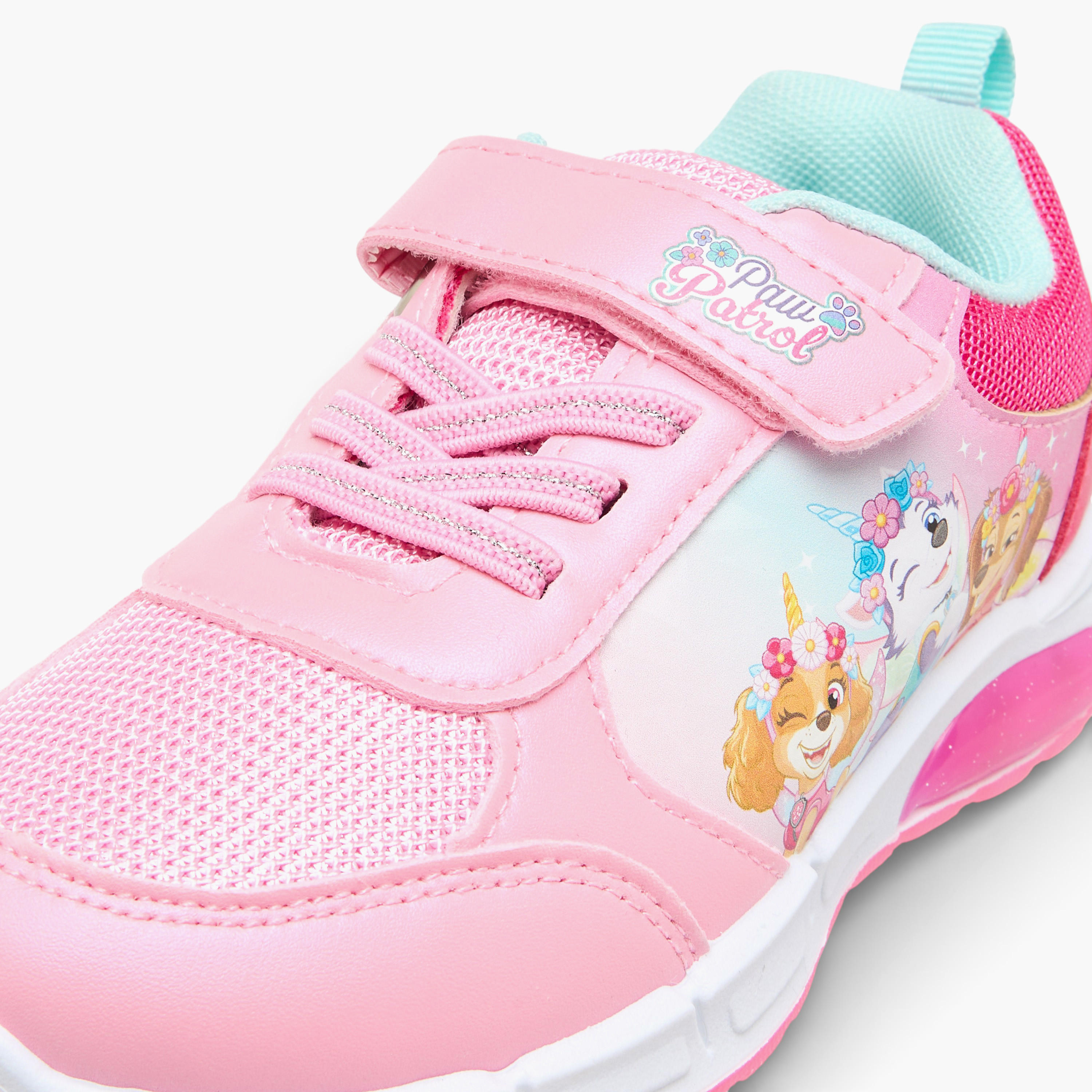 Paw Patrol Girls Hook & Loop Light-Up Sneakers-girls-shoes-sneakers-image-4