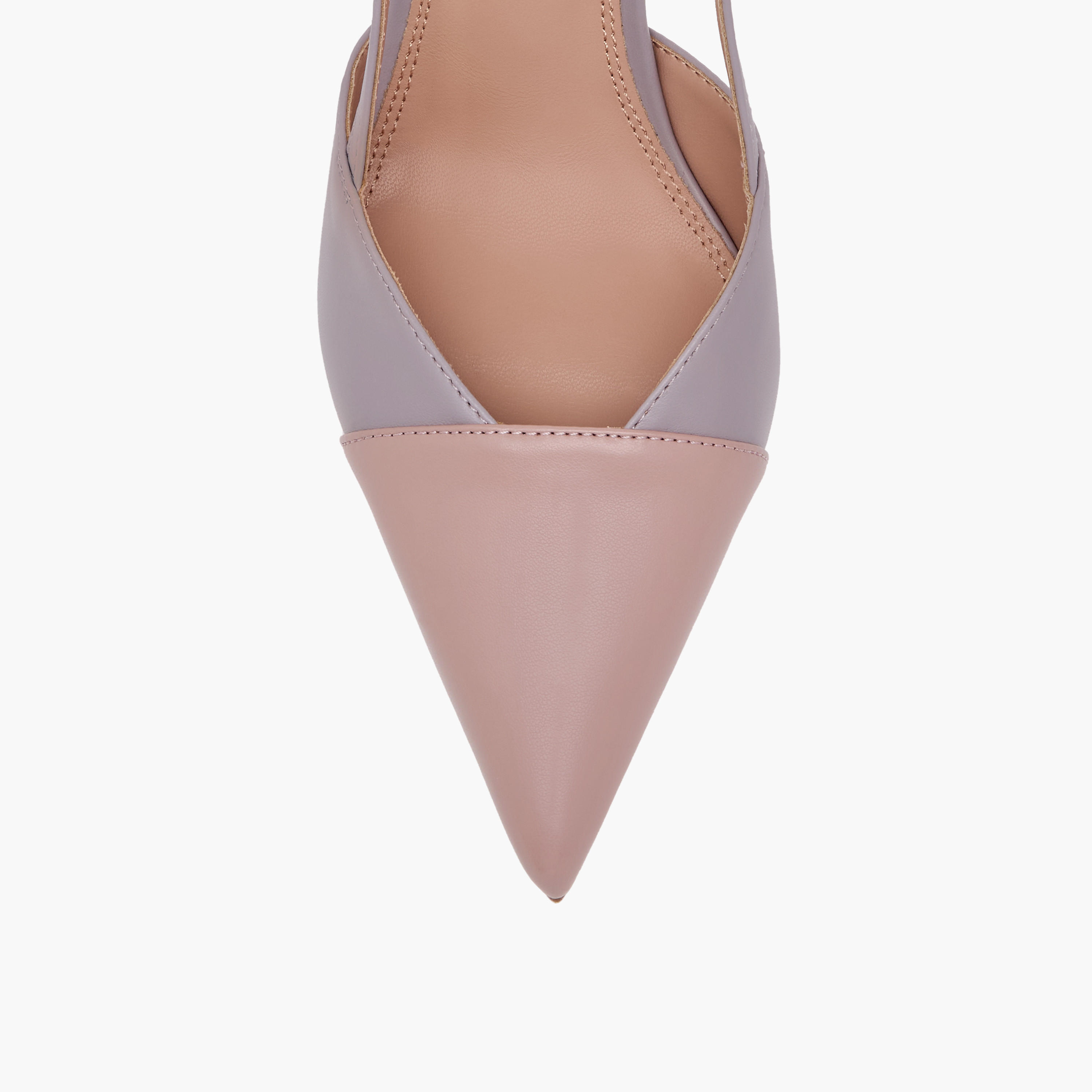 Celeste Women's Panelled Pointed Toe Slingback Shoes with Stiletto Heels-women-shoes-heels-image-4