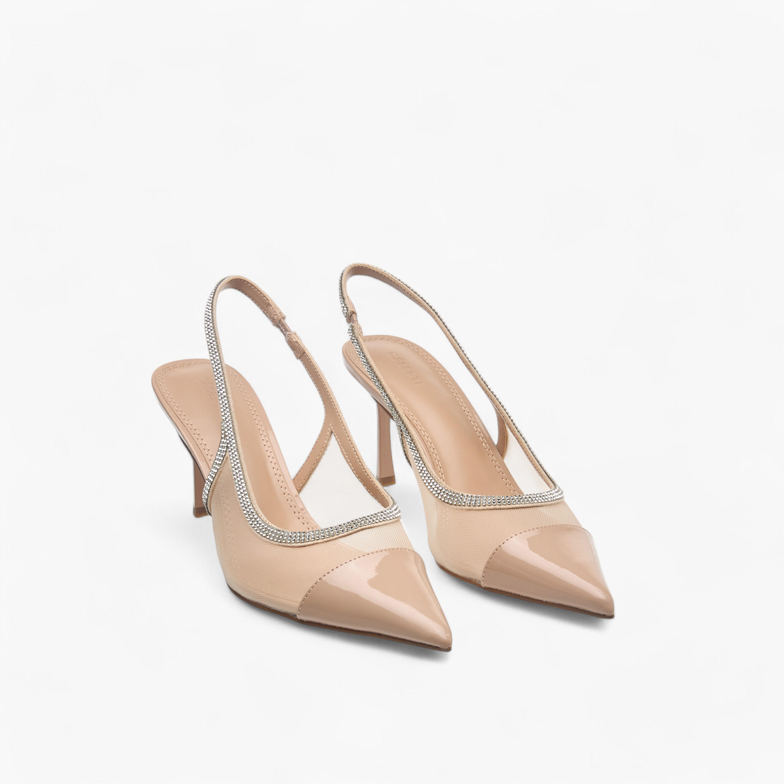 Celeste Women's Embellished Slingback Shoes with Stiletto Heels-women-shoes-heels-image-1