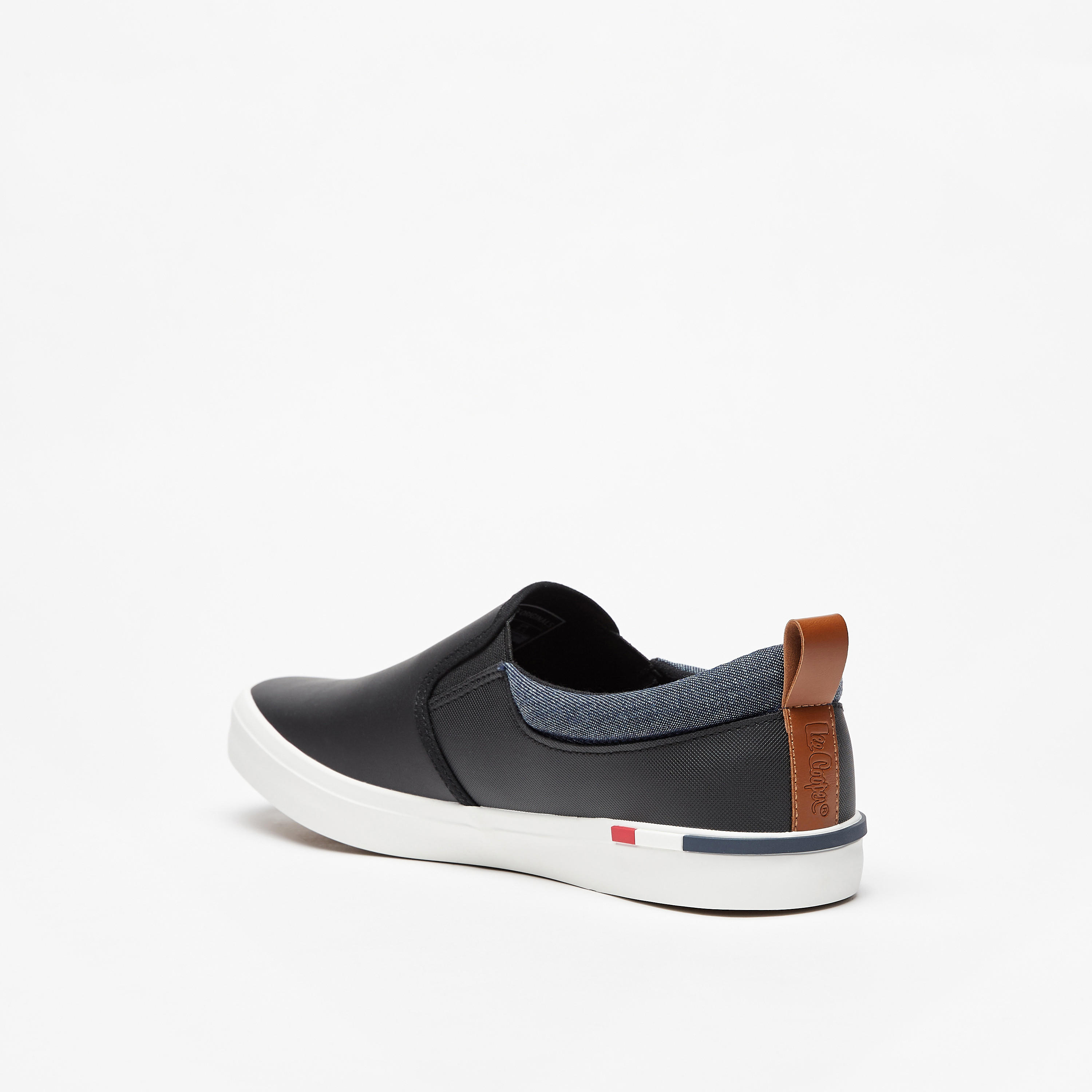 Lee Cooper Men's Panelled Slip-On Loafers-men-shoes-loafersandmoccasins-image-3