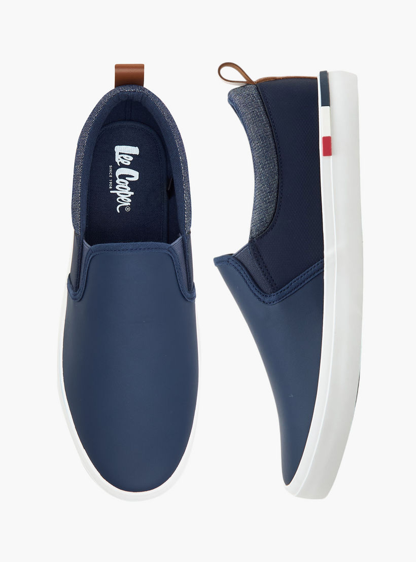Lee Cooper Men's Panelled Slip-On Loafers-men-shoes-loafersandmoccasins-image-1