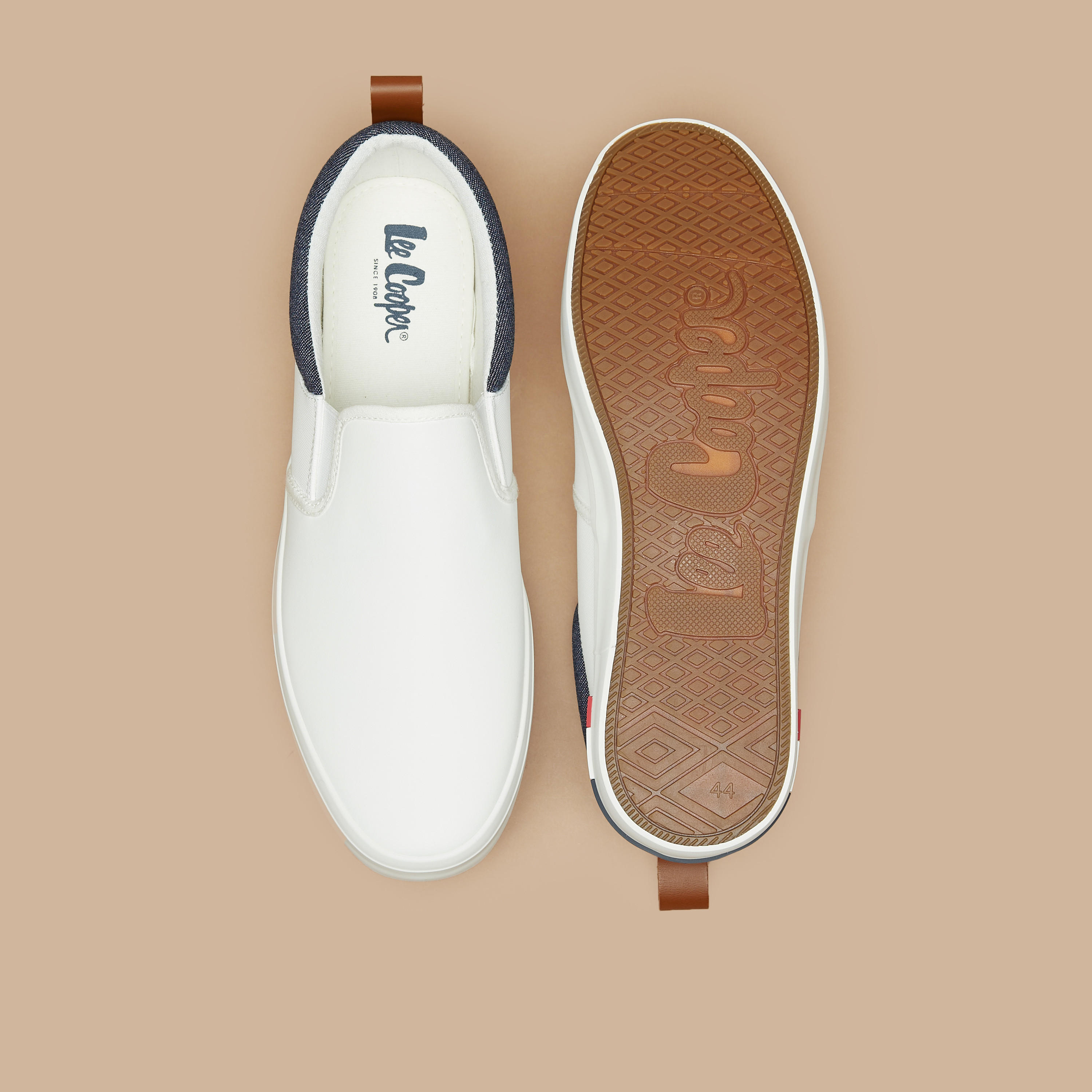 Lee Cooper Men's Panelled Slip-On Loafers-men-shoes-loafersandmoccasins-image-1