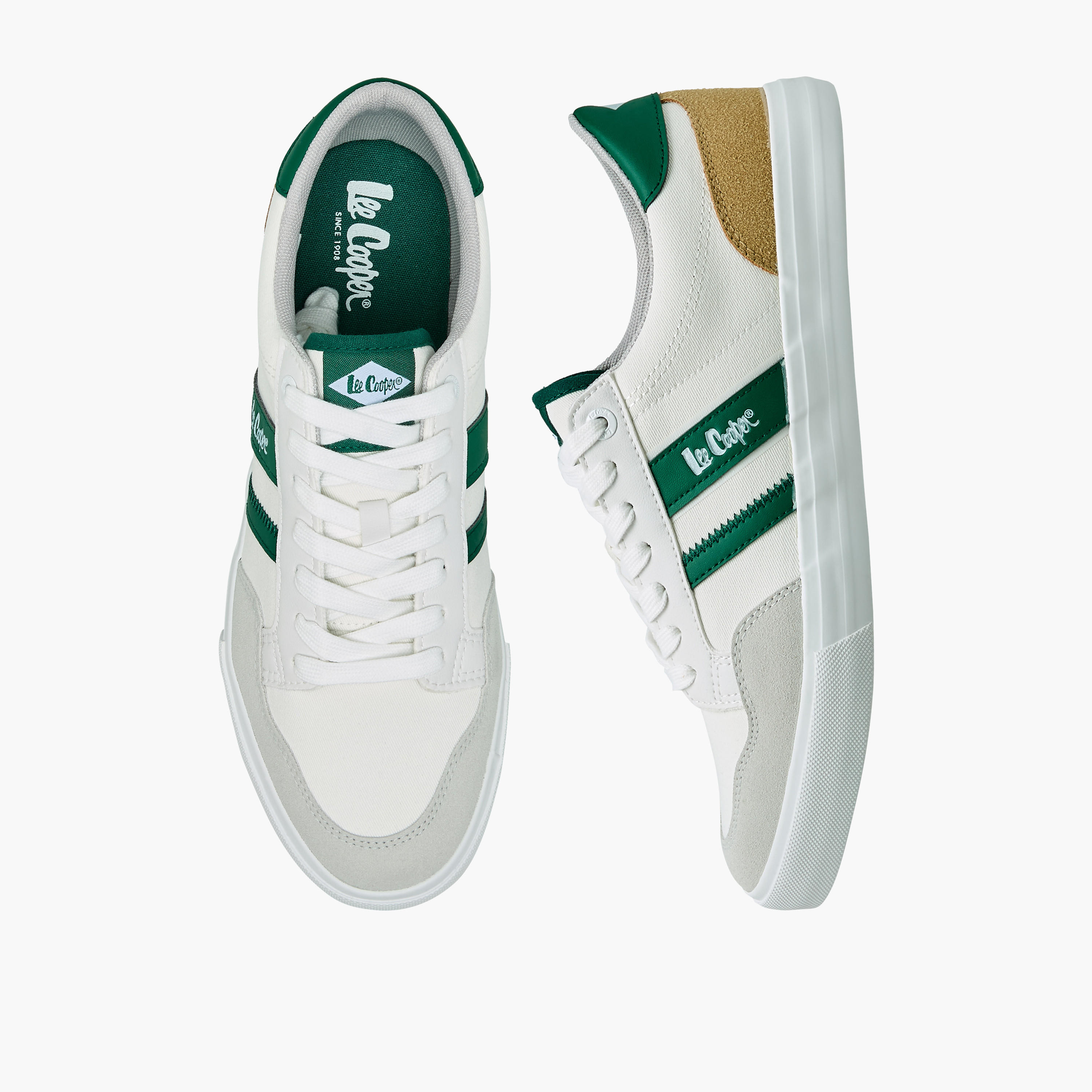 Lee Cooper Men Lace-Up Canvas Shoes-men-shoes-sneakers-image-1