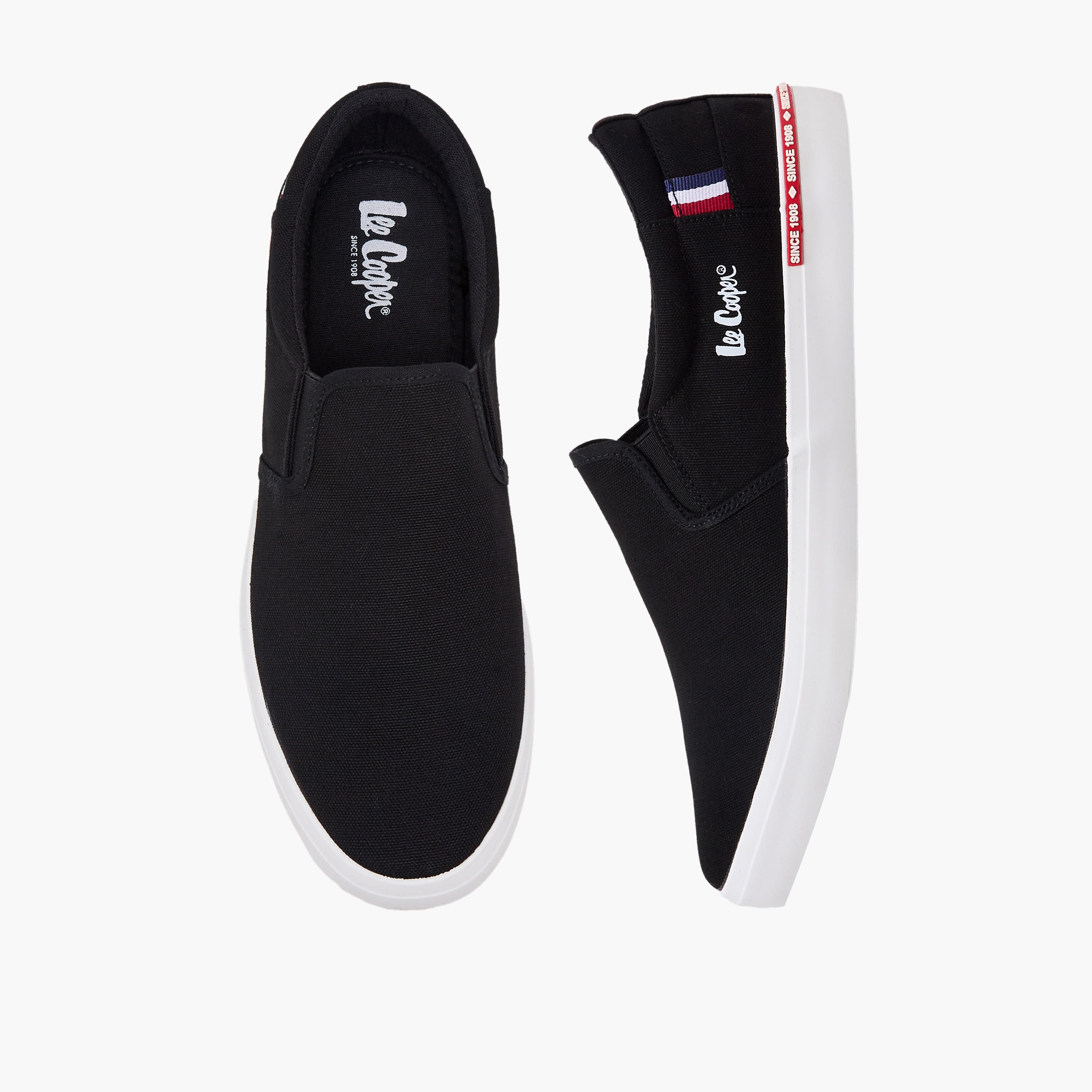 حذاء سنيكرز طول الكاحل سهل الارتداء للرجال من لي كوبر-men-shoes-sneakers-image-1