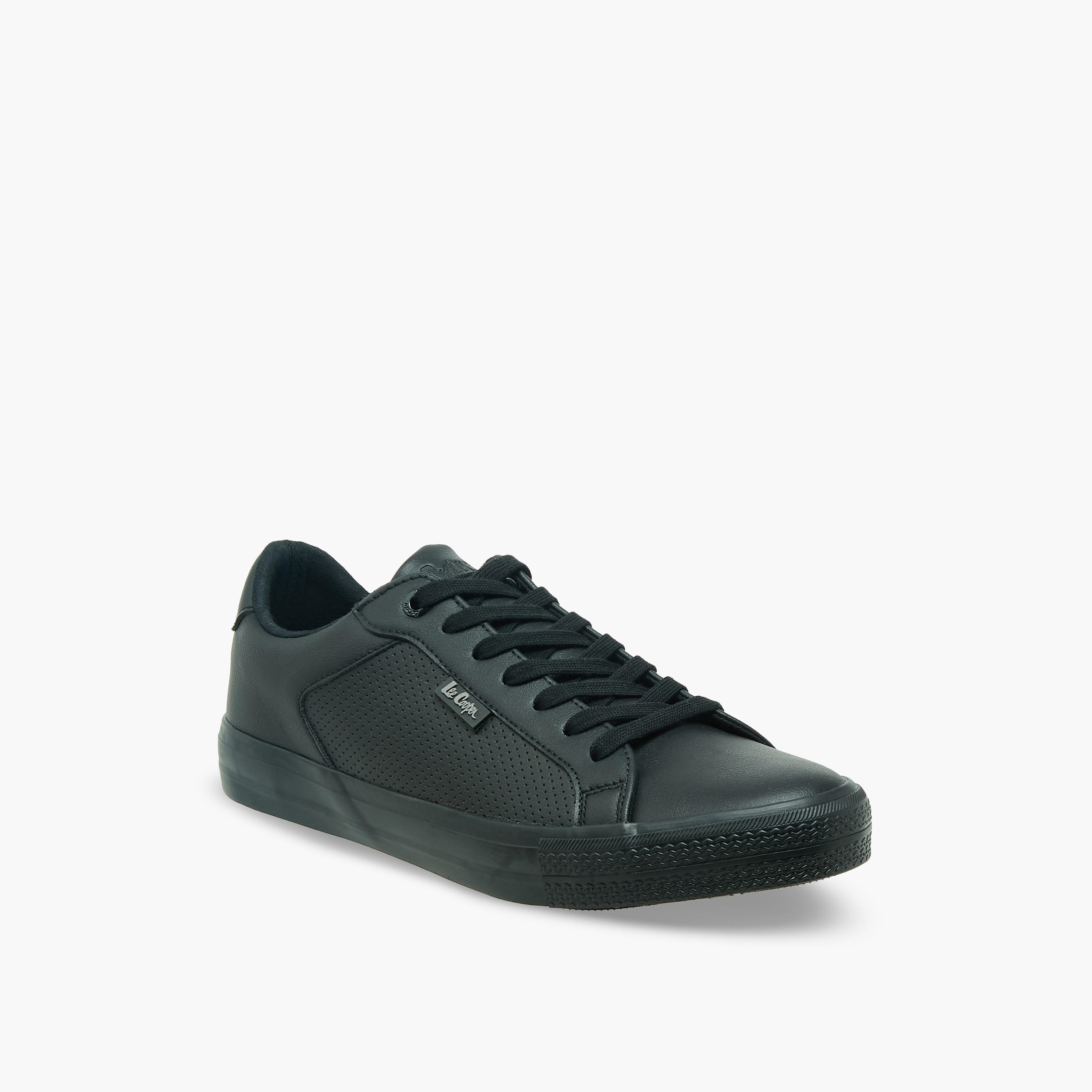 Lee Cooper Men Lace-Up Ankle Sneakers-men-shoes-sneakers-image-2