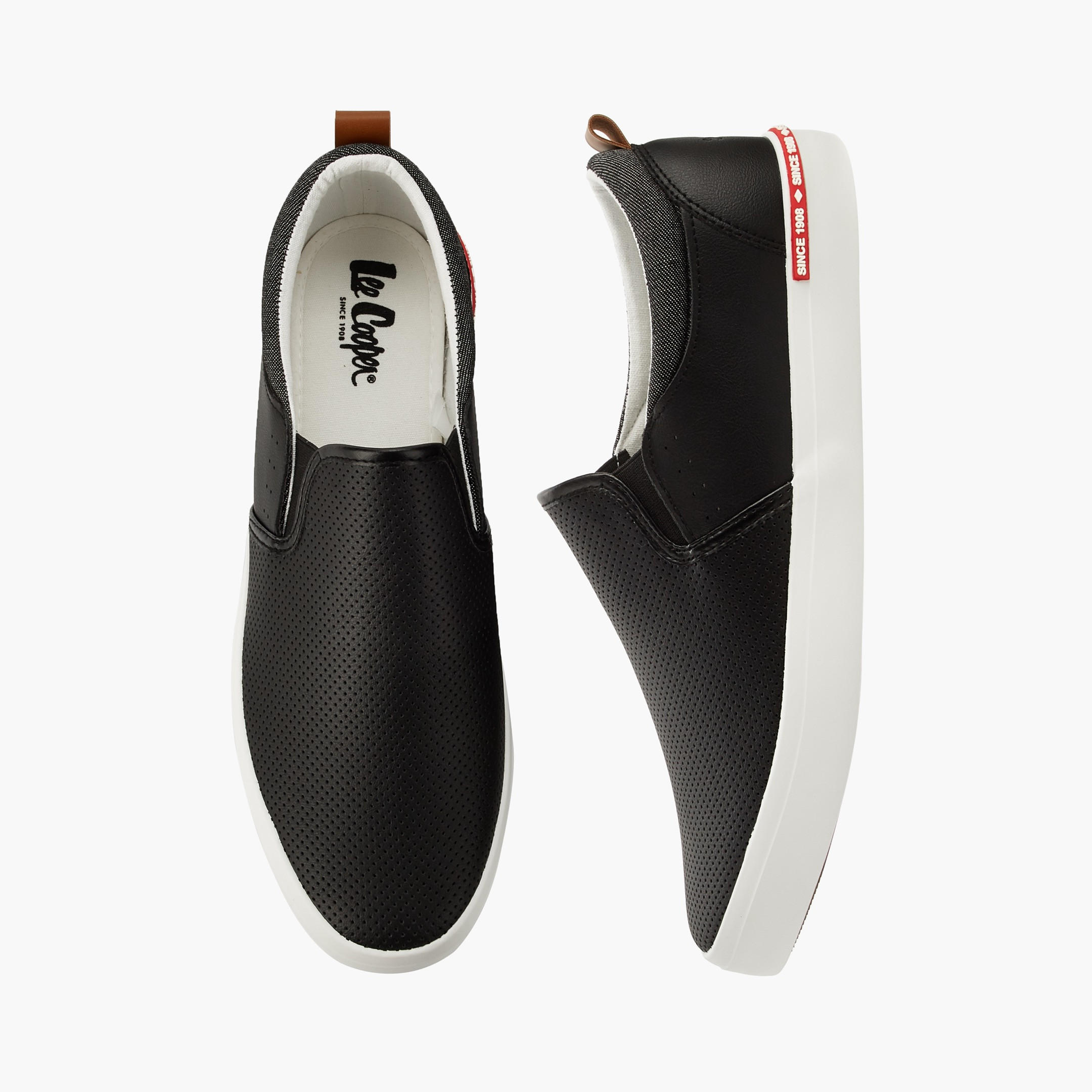حذاء خفيف مثقّب للرجال من لي كوبر-men-shoes-loafersandmoccasins-image-1