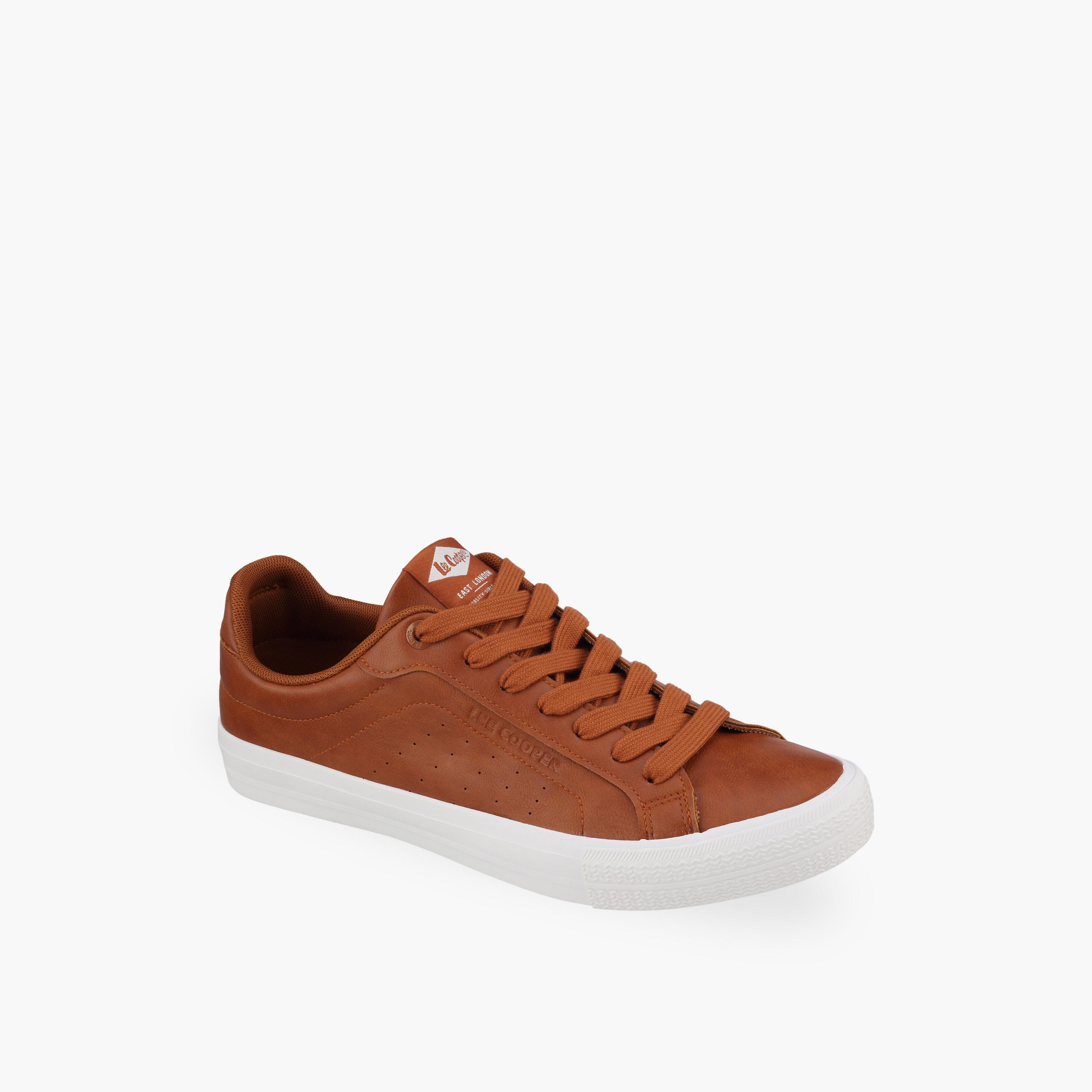 حذاء سنيكرز بطول الكاحل ورباط إغلاق للرجال من لي كوبر-men-shoes-sneakers-image-2