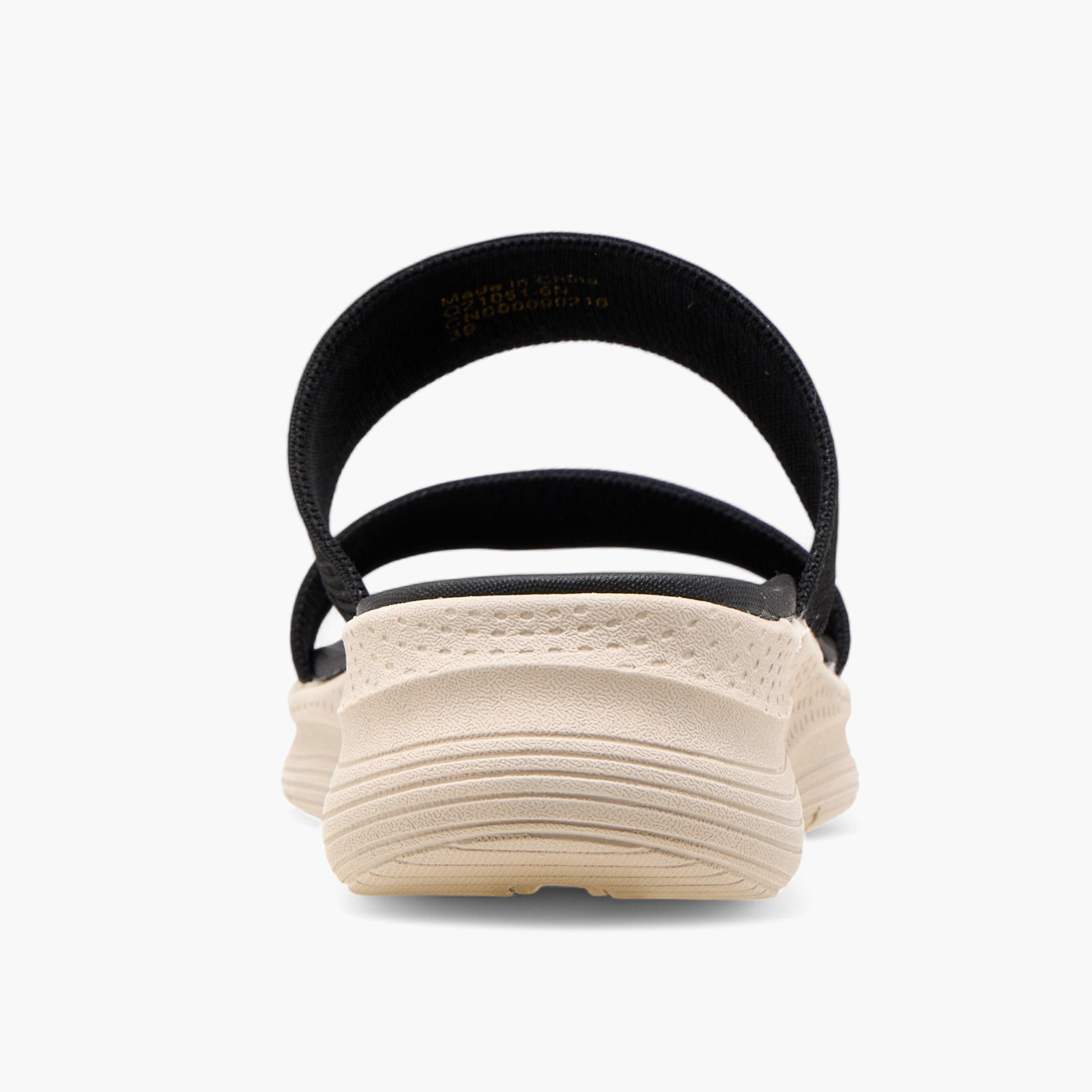 Le Confort Textured Slip-On Comfort Sandals with Platform Heels-women-shoes-sandals-heeled-image-5
