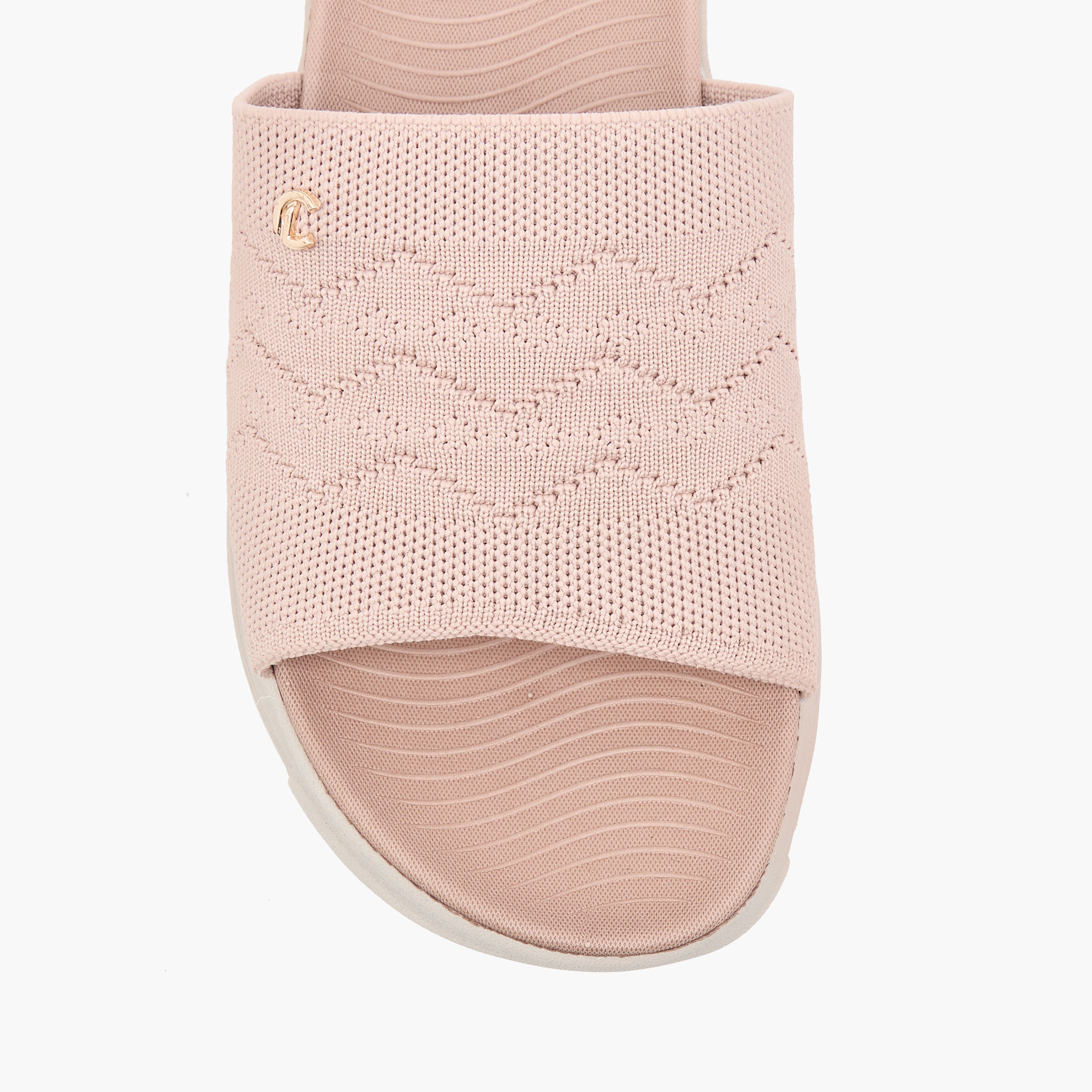 صندل مريح بارز الملمس سهل الارتداء من لو كونفورت-women-shoes-flats-sandals-image-4