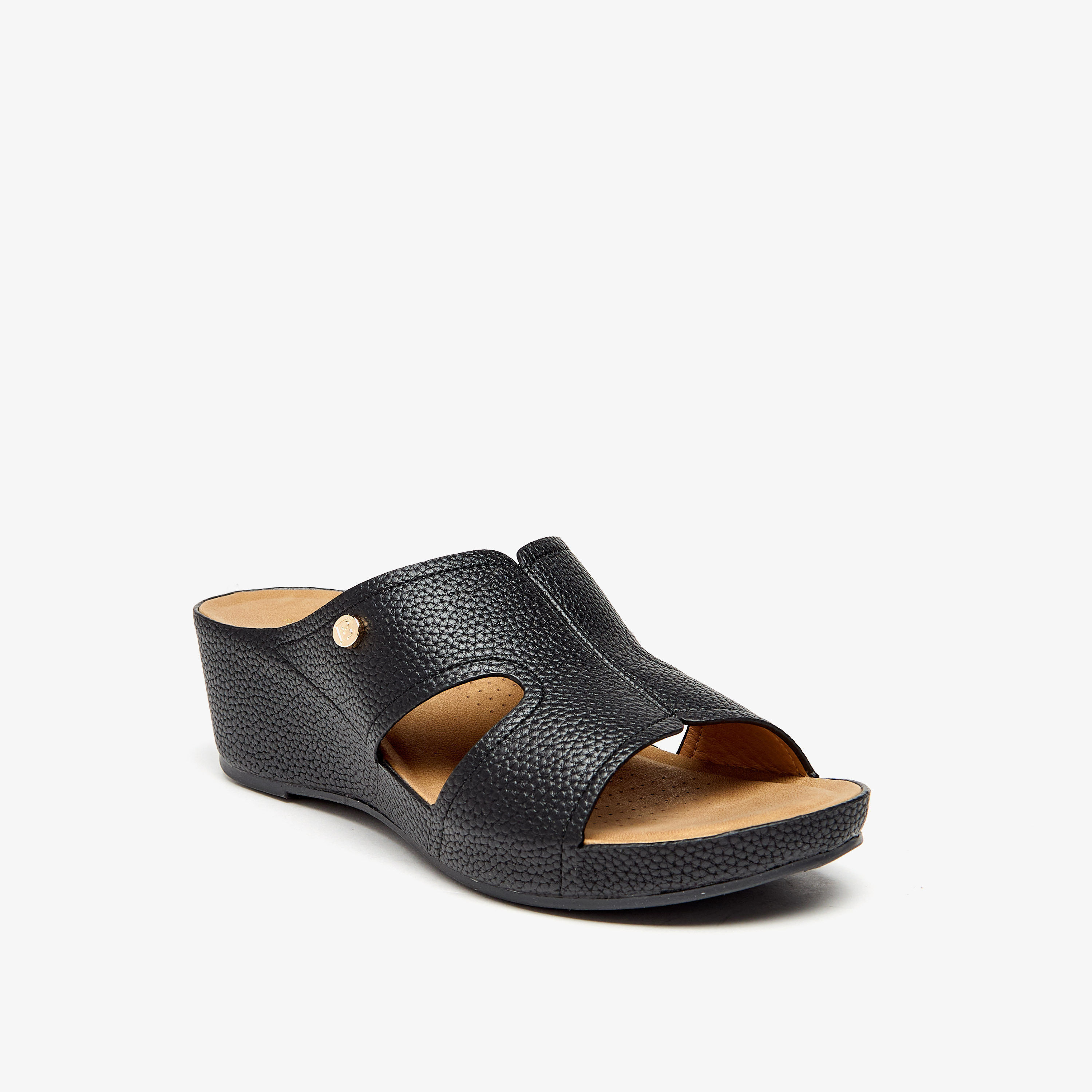 صندل بارز الملمس سهل الارتداء بكعب بلاتفورم من فلورا بيلا-women-shoes-sandals-heeled-image-6