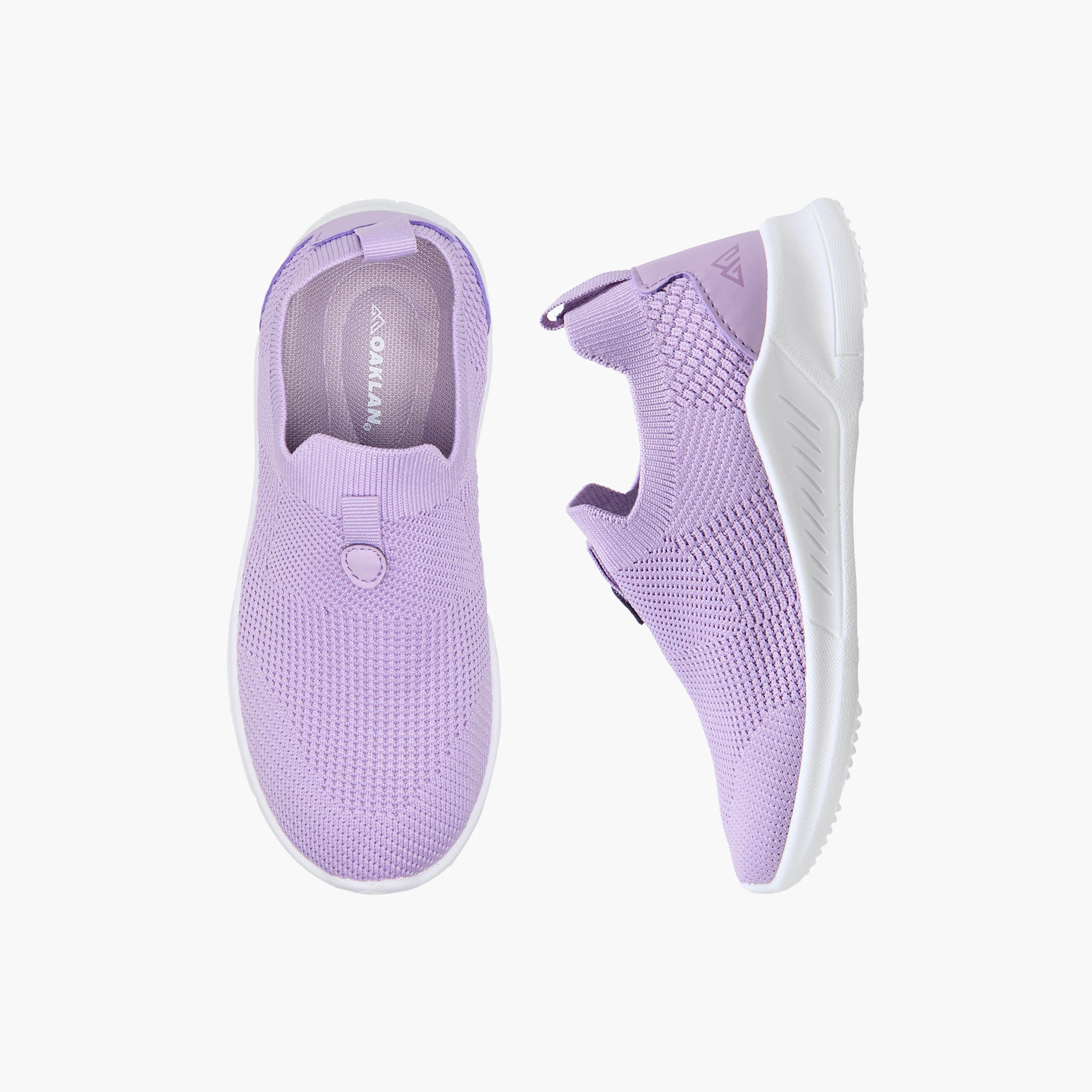 Oaklan by Shoexpress Textured Slip-On Sports Shoes-girls-shoes-sports-image-1