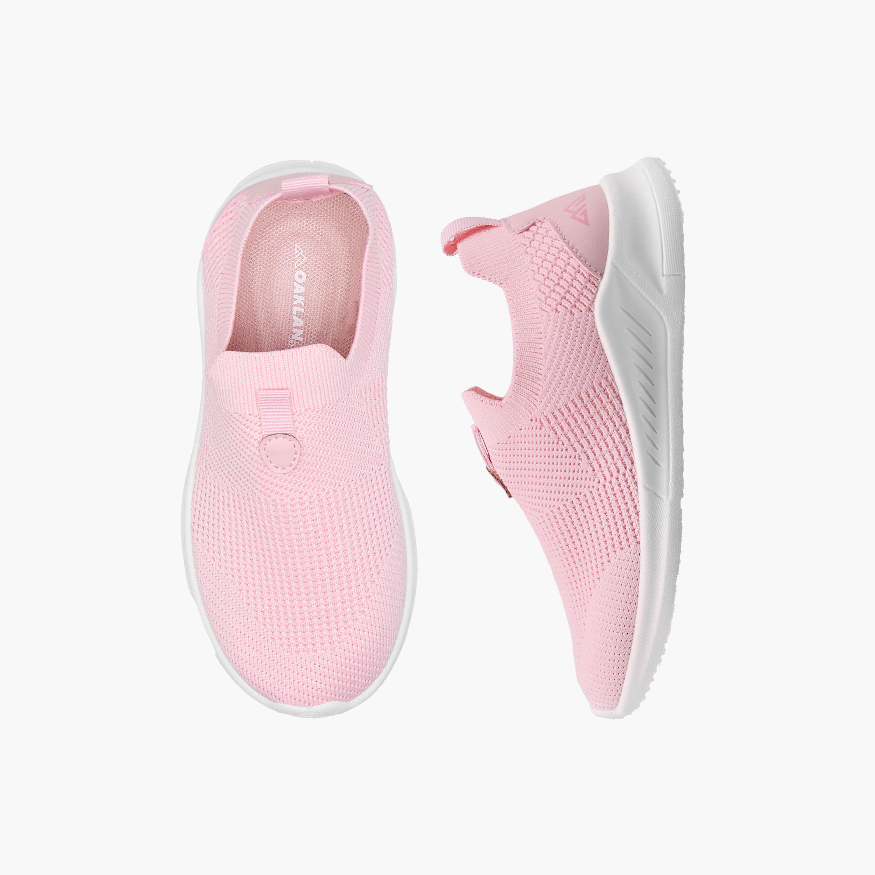 Oaklan by Shoexpress Textured Slip-On Sports Shoes-girls-shoes-sports-image-1
