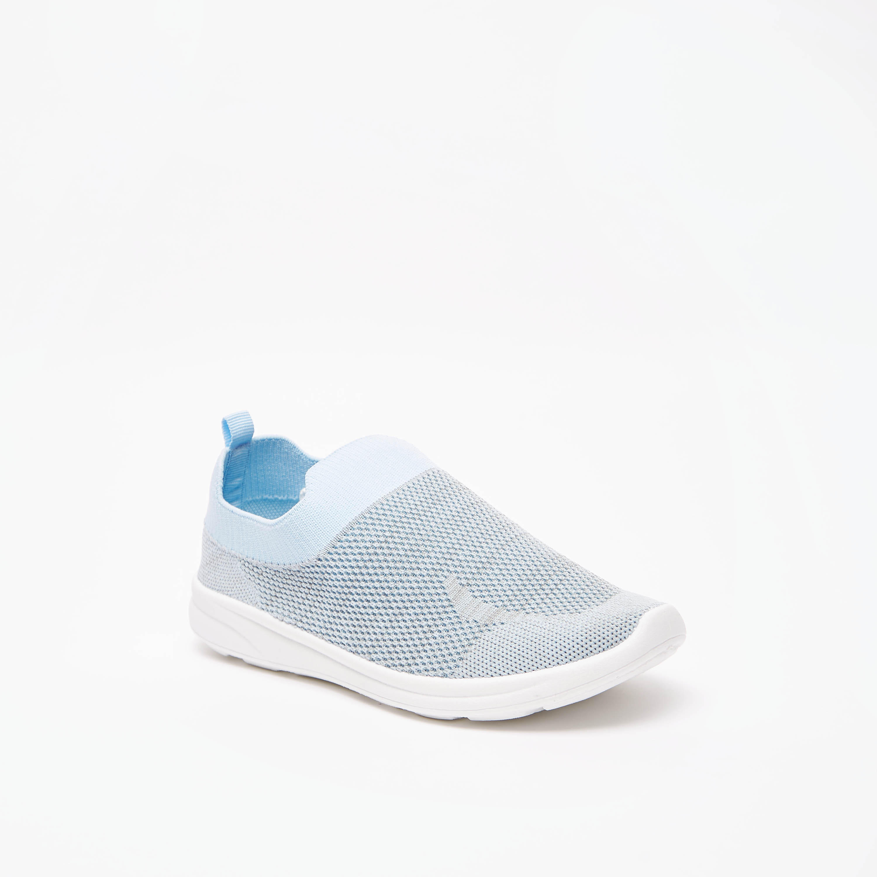 OAKLAN Textured Slip-On Walking Shoes-girls-shoes-sports-image-1