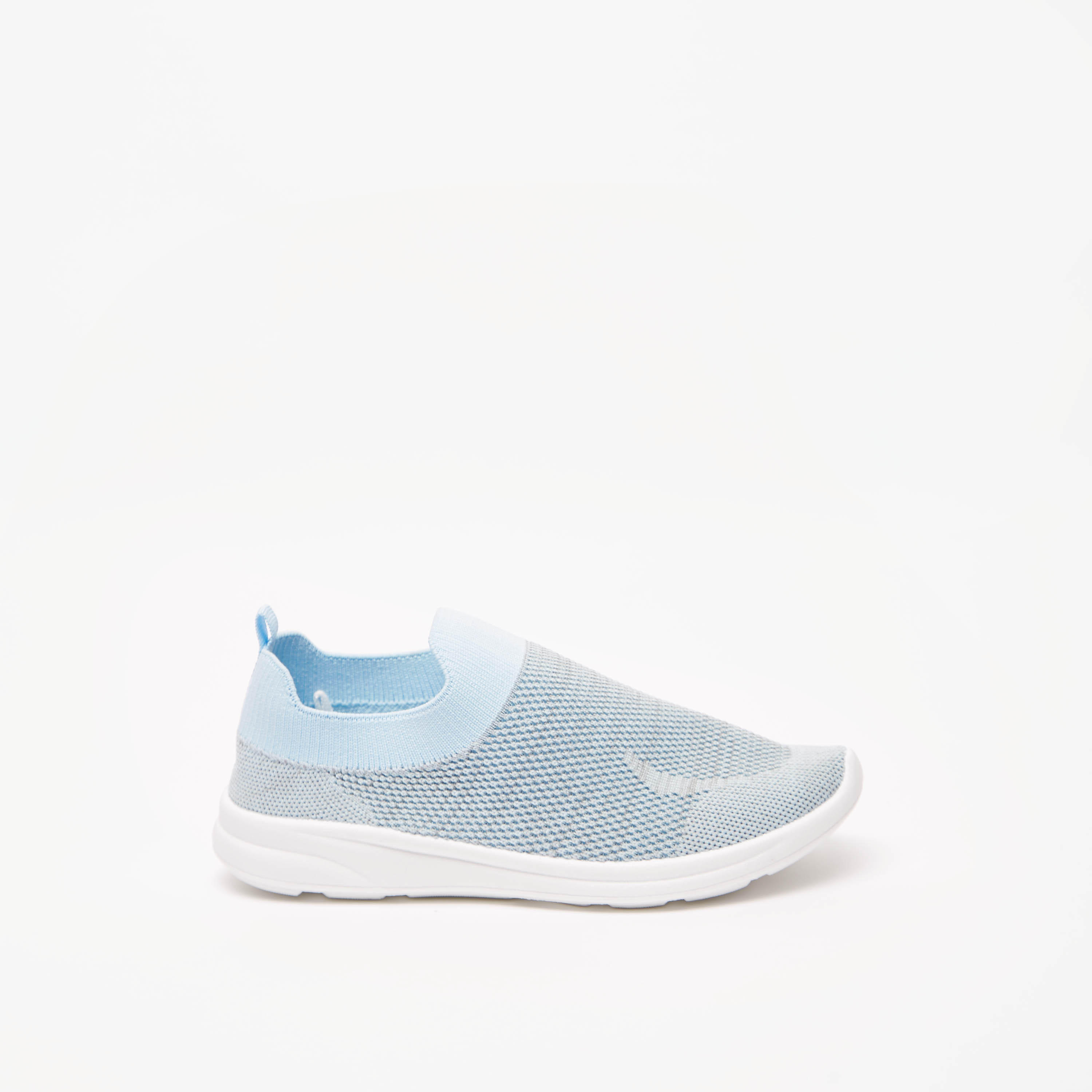 OAKLAN Textured Slip-On Walking Shoes-girls-shoes-sports-image-3