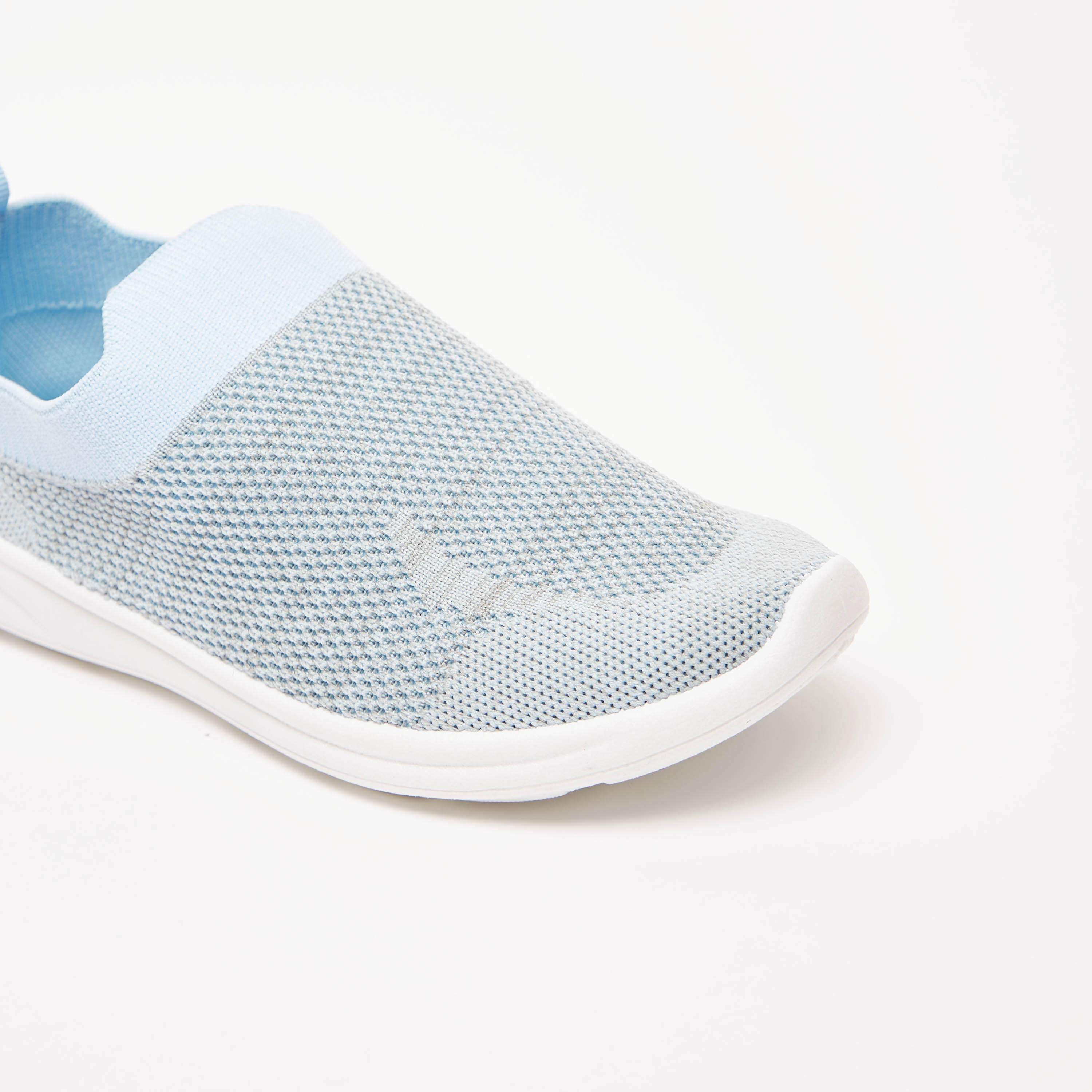 OAKLAN Textured Slip-On Walking Shoes-girls-shoes-sports-image-5