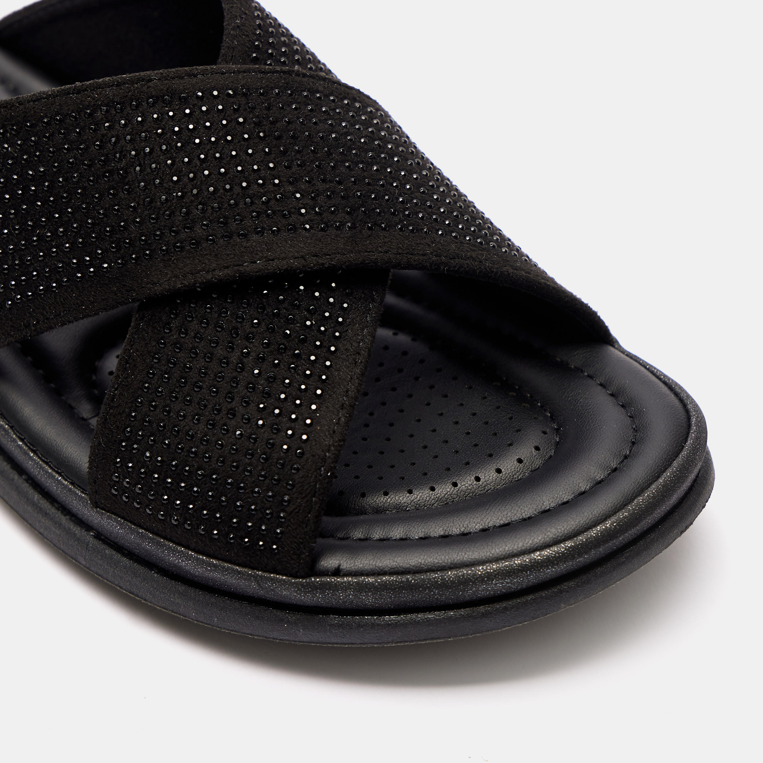 Embellished Criss-Cross Slip-On Slide Sandals-women-shoes-flats-sandals-image-9
