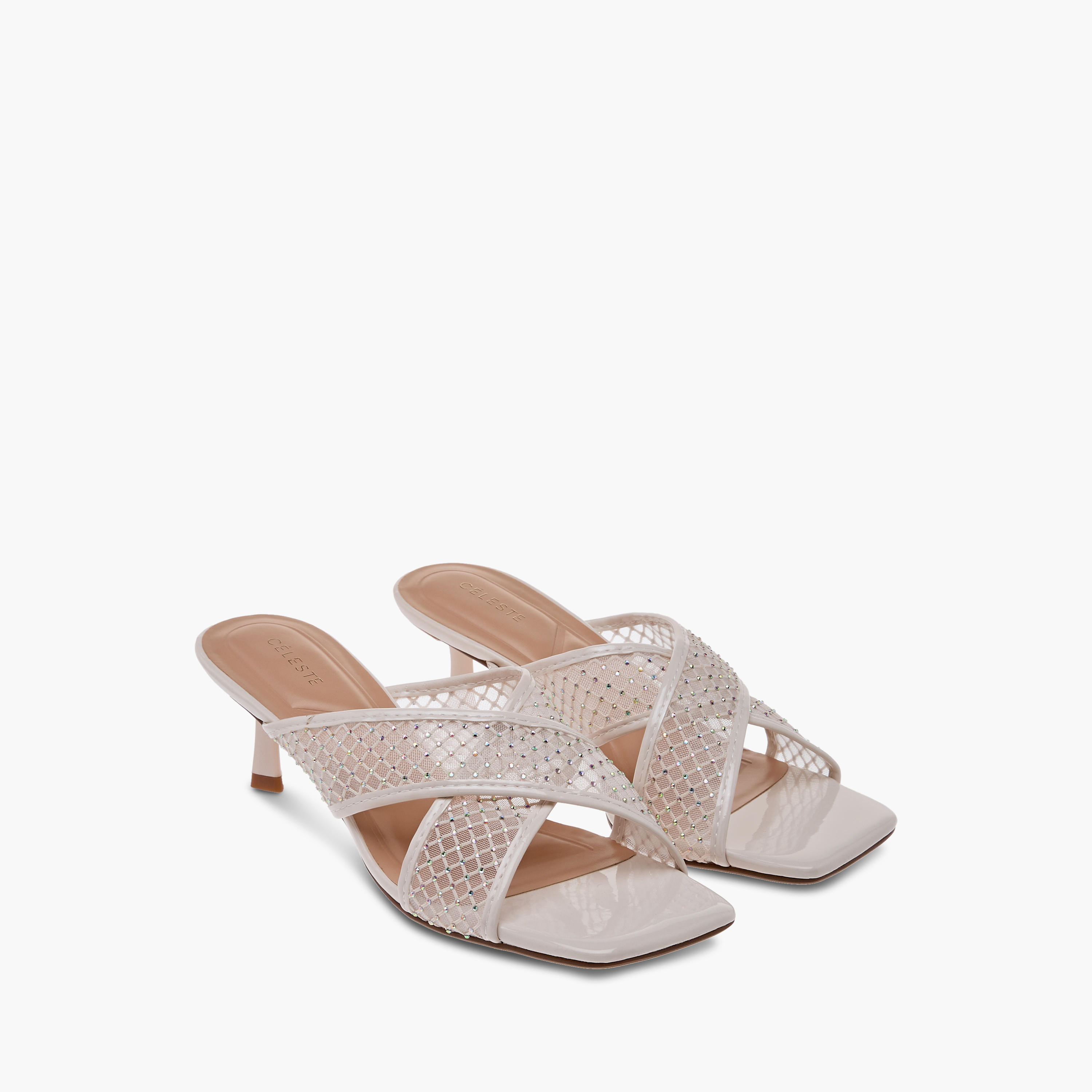 صندل مزين سهل الارتداء بحزام متقاطع وكعب صغير للنساء من سيليست-women-shoes-sandals-heeled-image-6