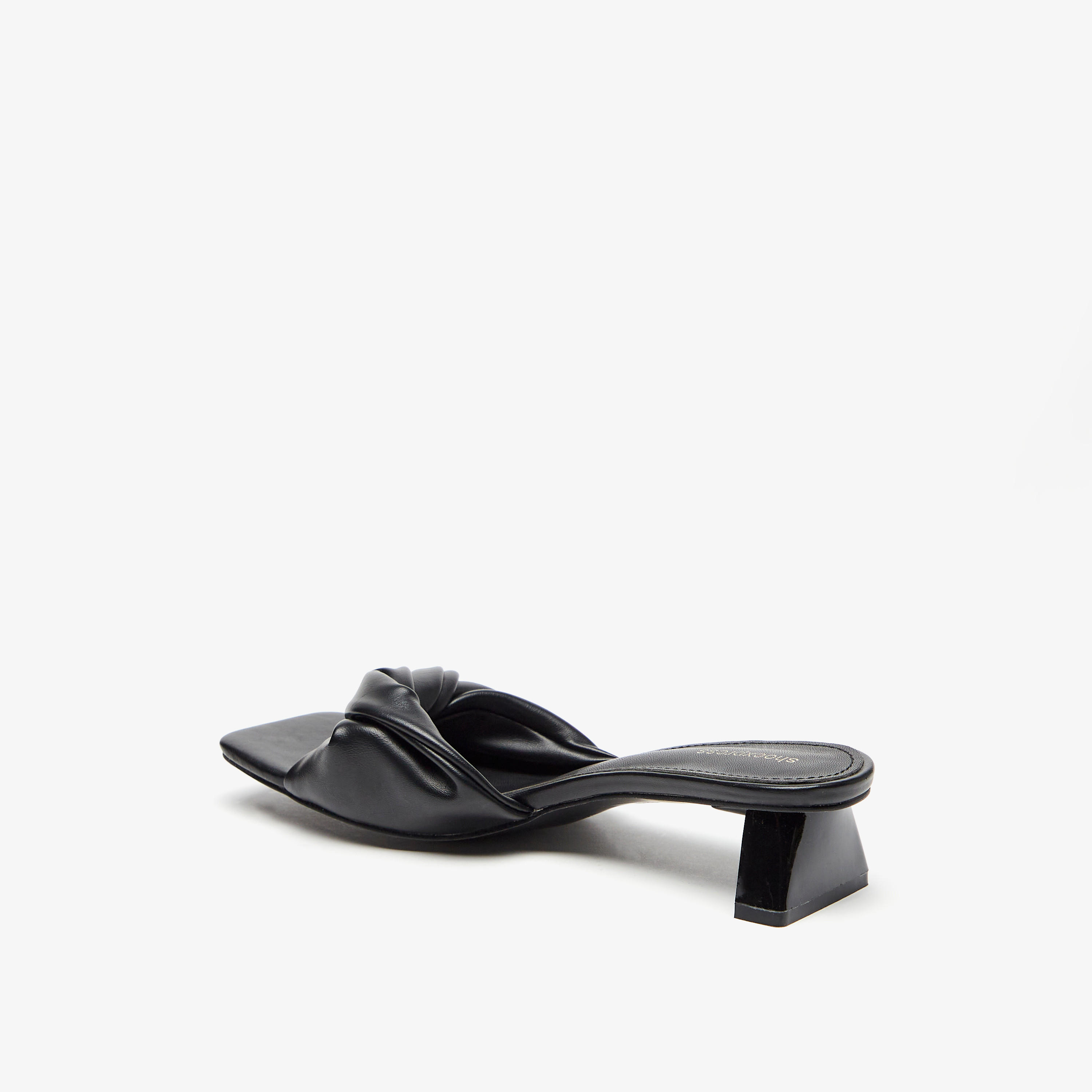 صندل سهل الارتداء بعقدة وكعب سميك-women-shoes-heels-image-7