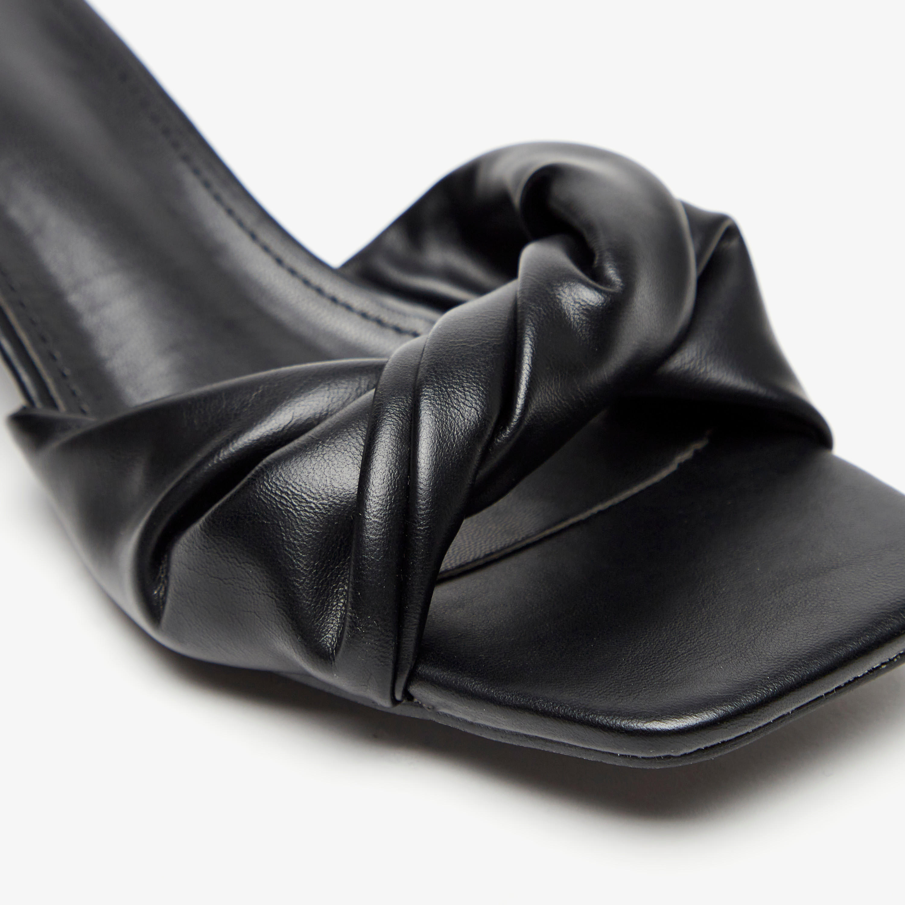 صندل سهل الارتداء بعقدة وكعب سميك-women-shoes-heels-image-9