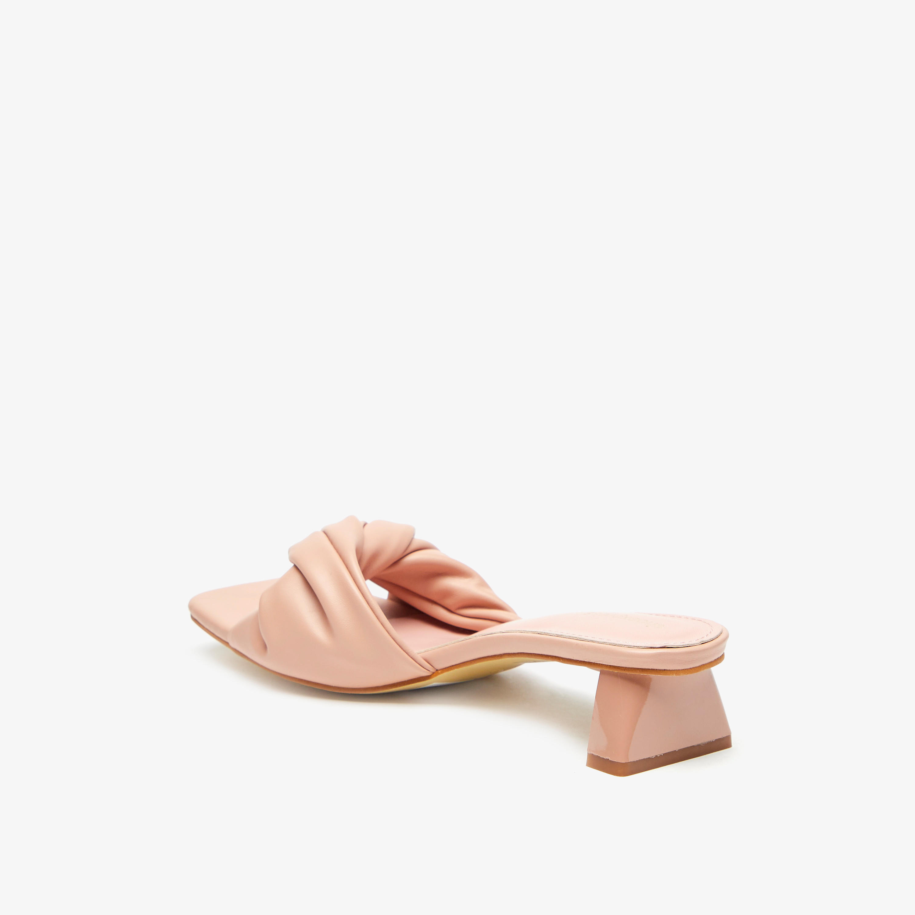 صندل سهل الارتداء بعقدة وكعب سميك-women-shoes-heels-image-12