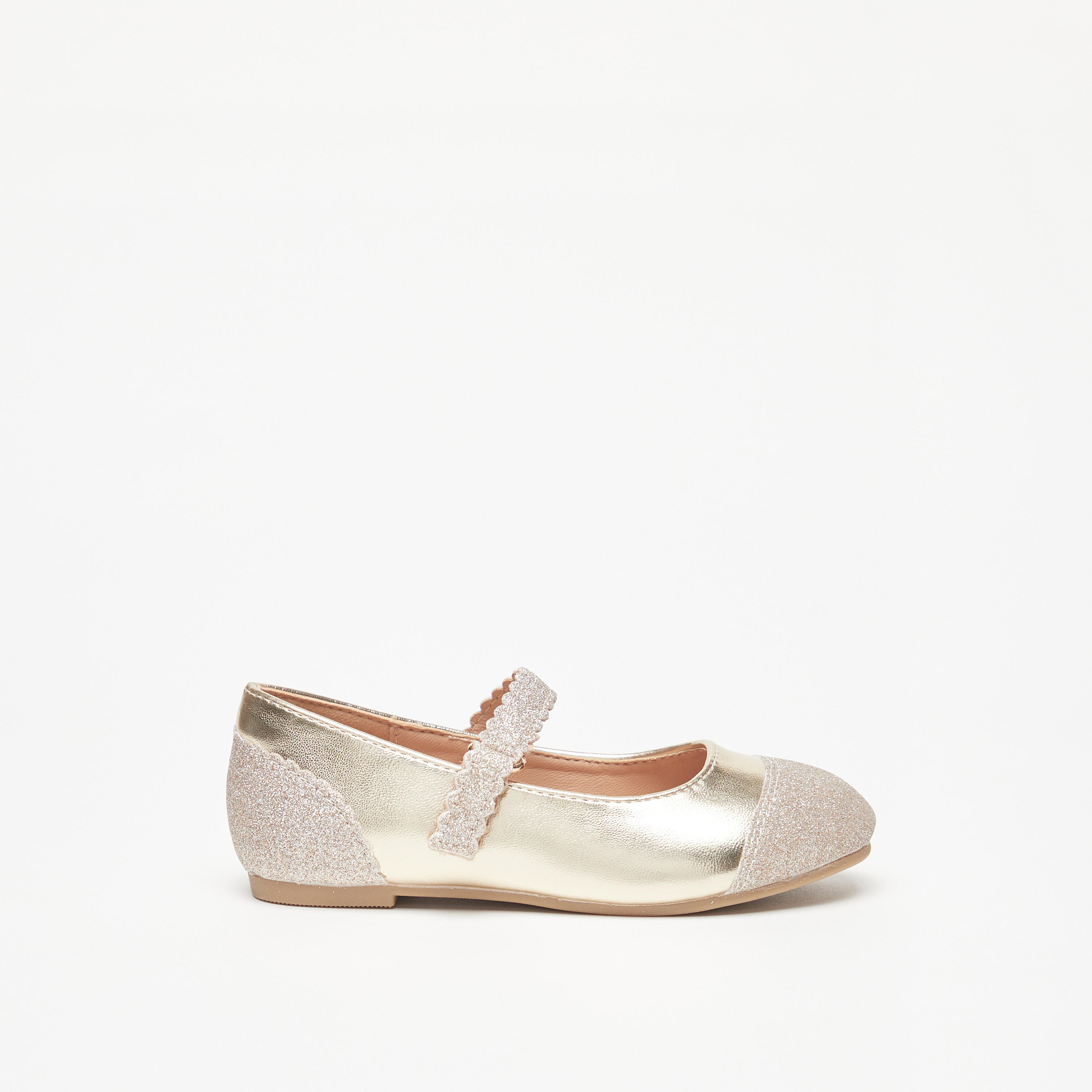 حذاء باليرينا بارز الملمس بشريط إغلاق من جونيورز-girls-shoes-maryjanes-image-3