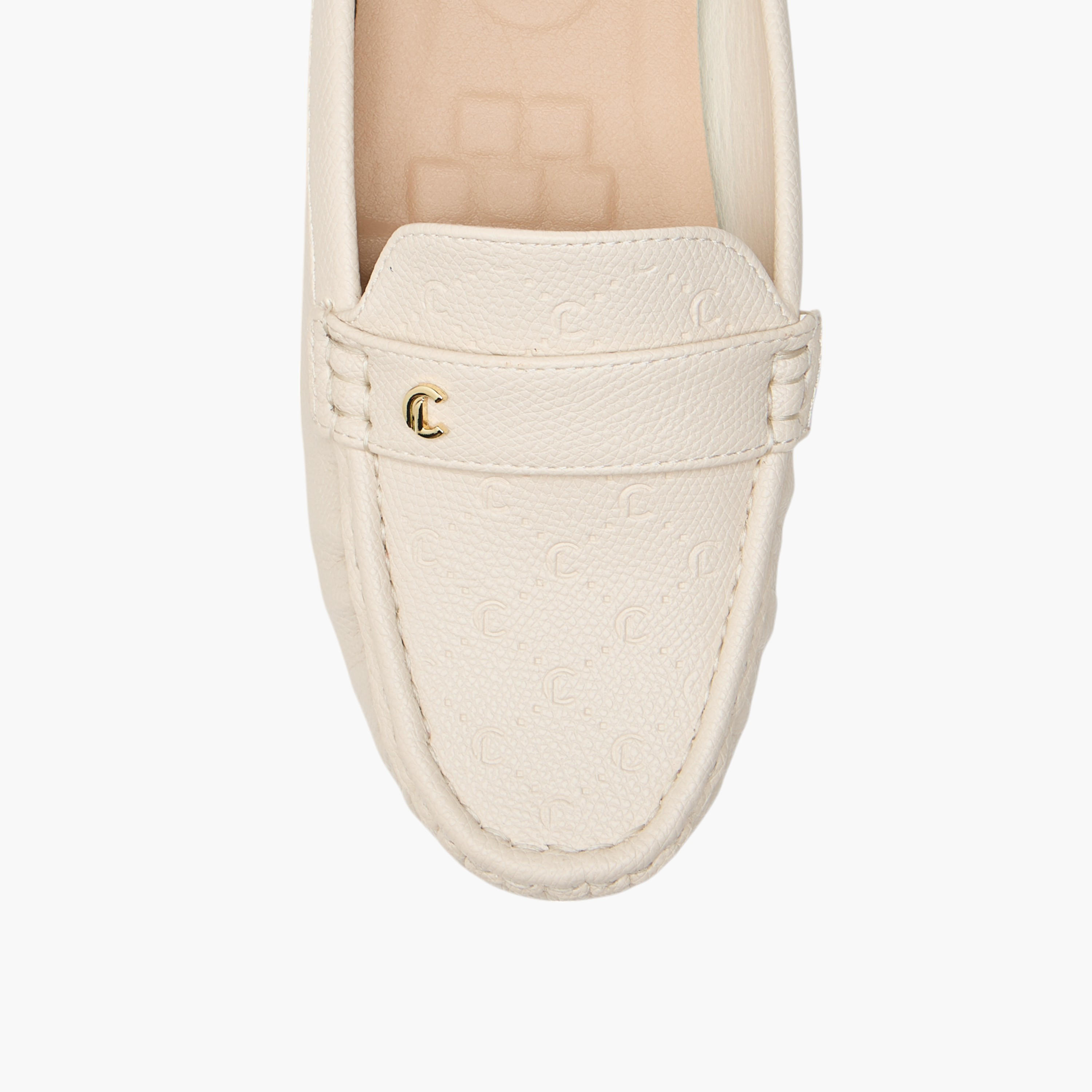 Le Confort Textured Slip-On Comfort Mules-women-shoes-flats-mules-image-4