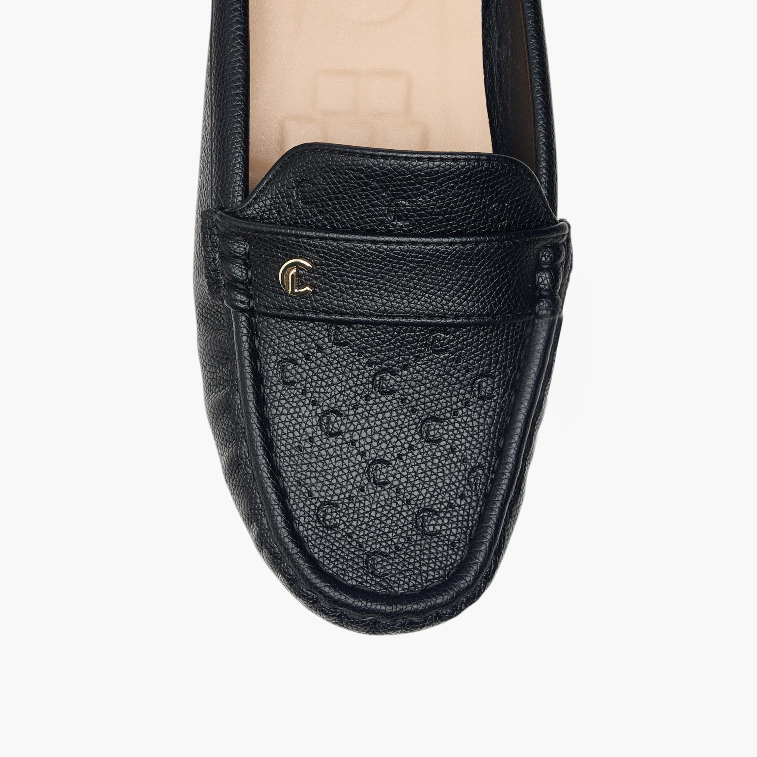 Le Confort Textured Slip-On Comfort Mules-women-shoes-flats-mules-image-4