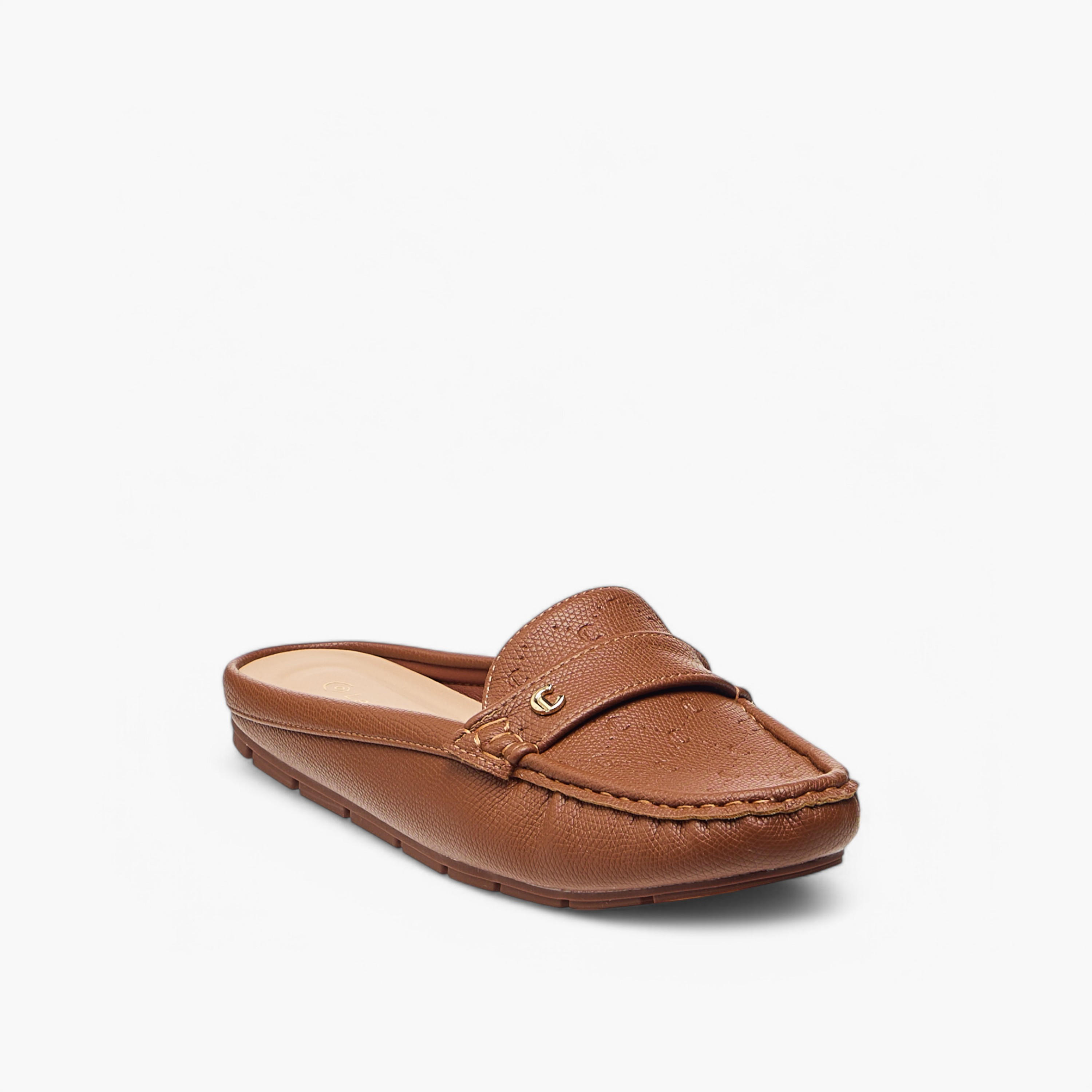 حذاء ميول مريح سهل الارتداء بارز الملمس من لو كونفورت-women-shoes-flats-mules-image-2