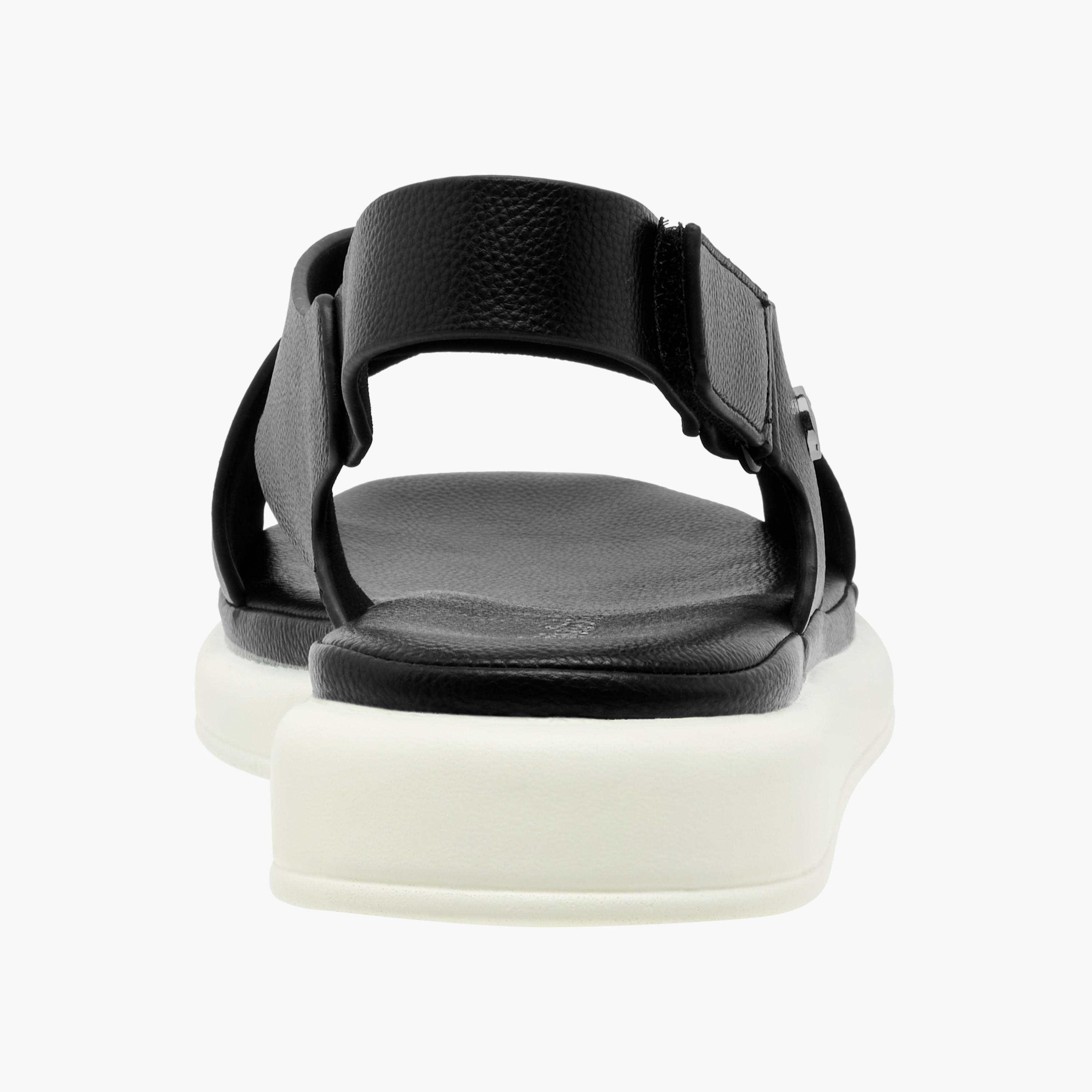 Le Confort Textured Hook & Loop Comfort Sandals-women-shoes-flats-sandals-image-4