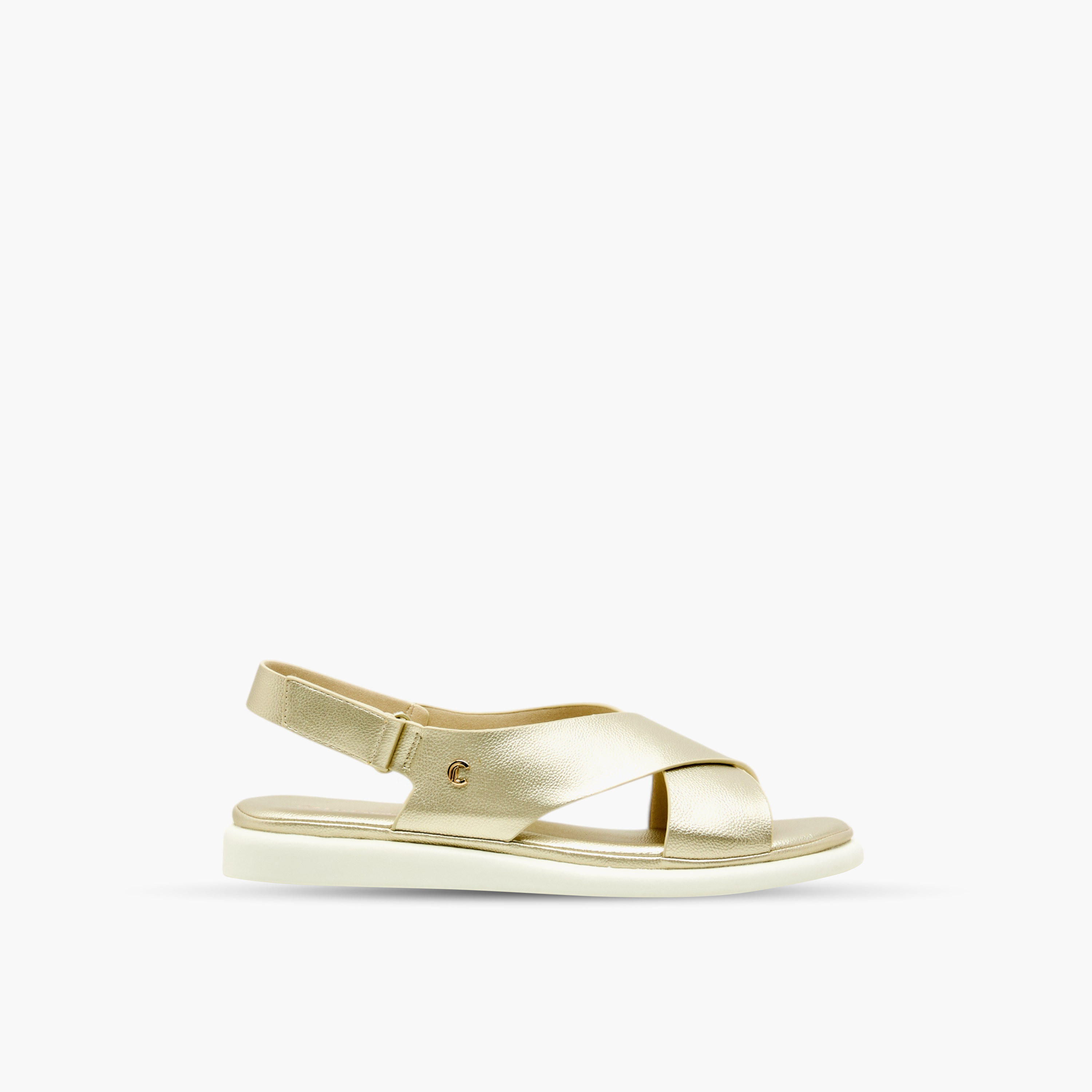 Le Confort Textured Hook & Loop Comfort Sandals-women-shoes-flats-sandals-image-3