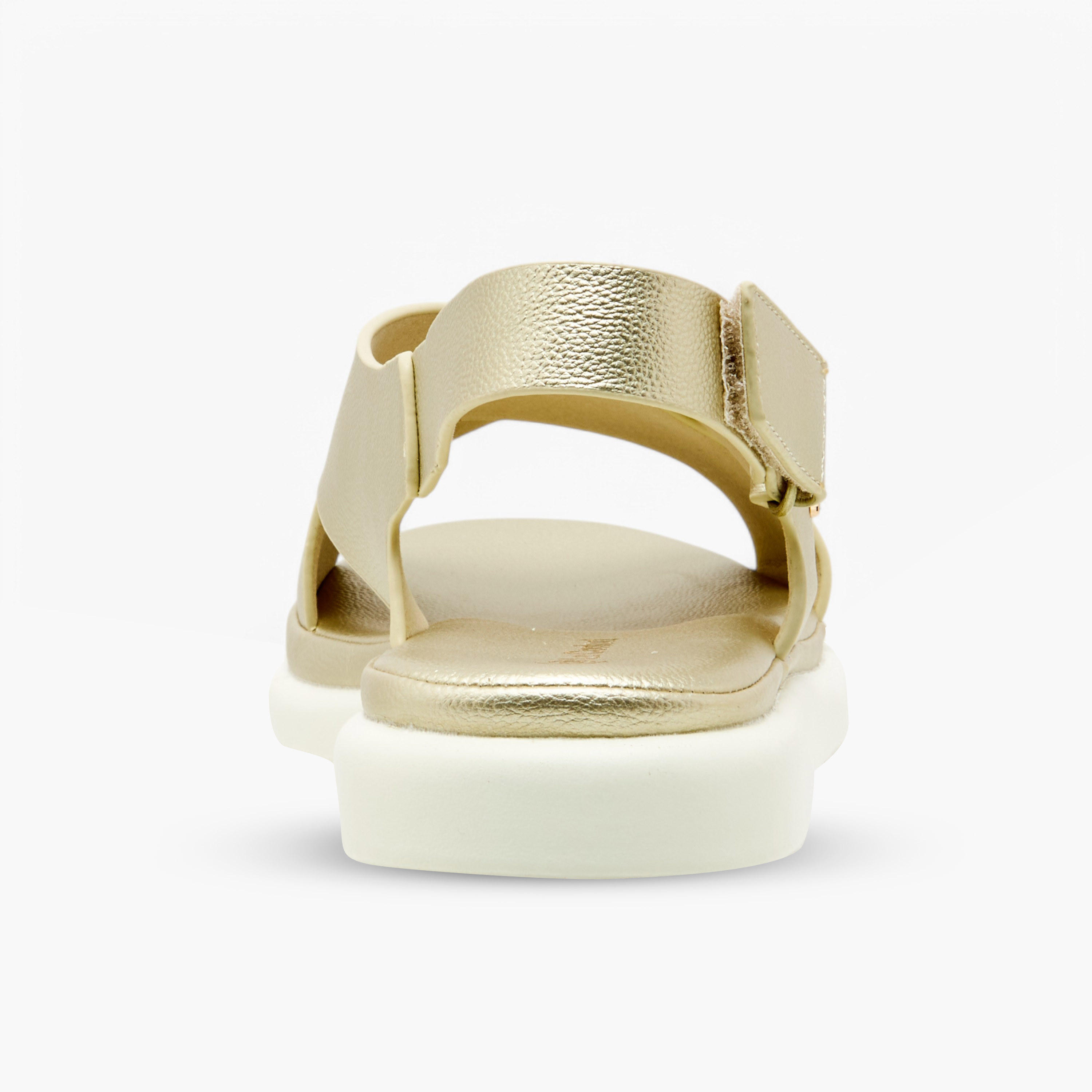 Le Confort Textured Hook & Loop Comfort Sandals-women-shoes-flats-sandals-image-4