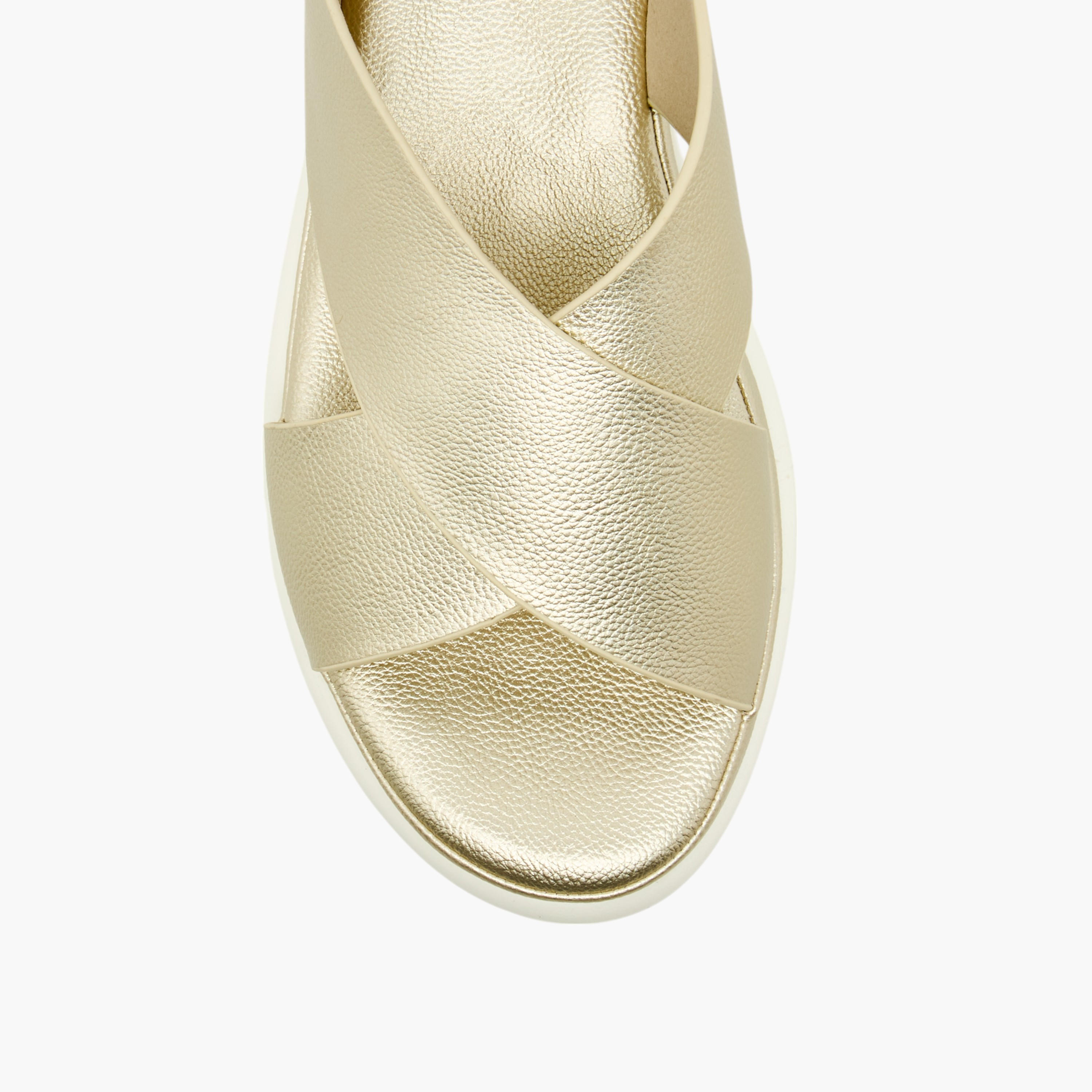 Le Confort Textured Hook & Loop Comfort Sandals-women-shoes-flats-sandals-image-5