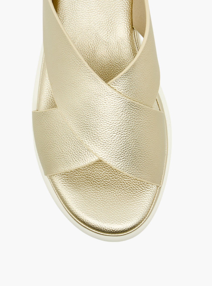 Le Confort Textured Hook & Loop Comfort Sandals-women-shoes-flats-sandals-image-5